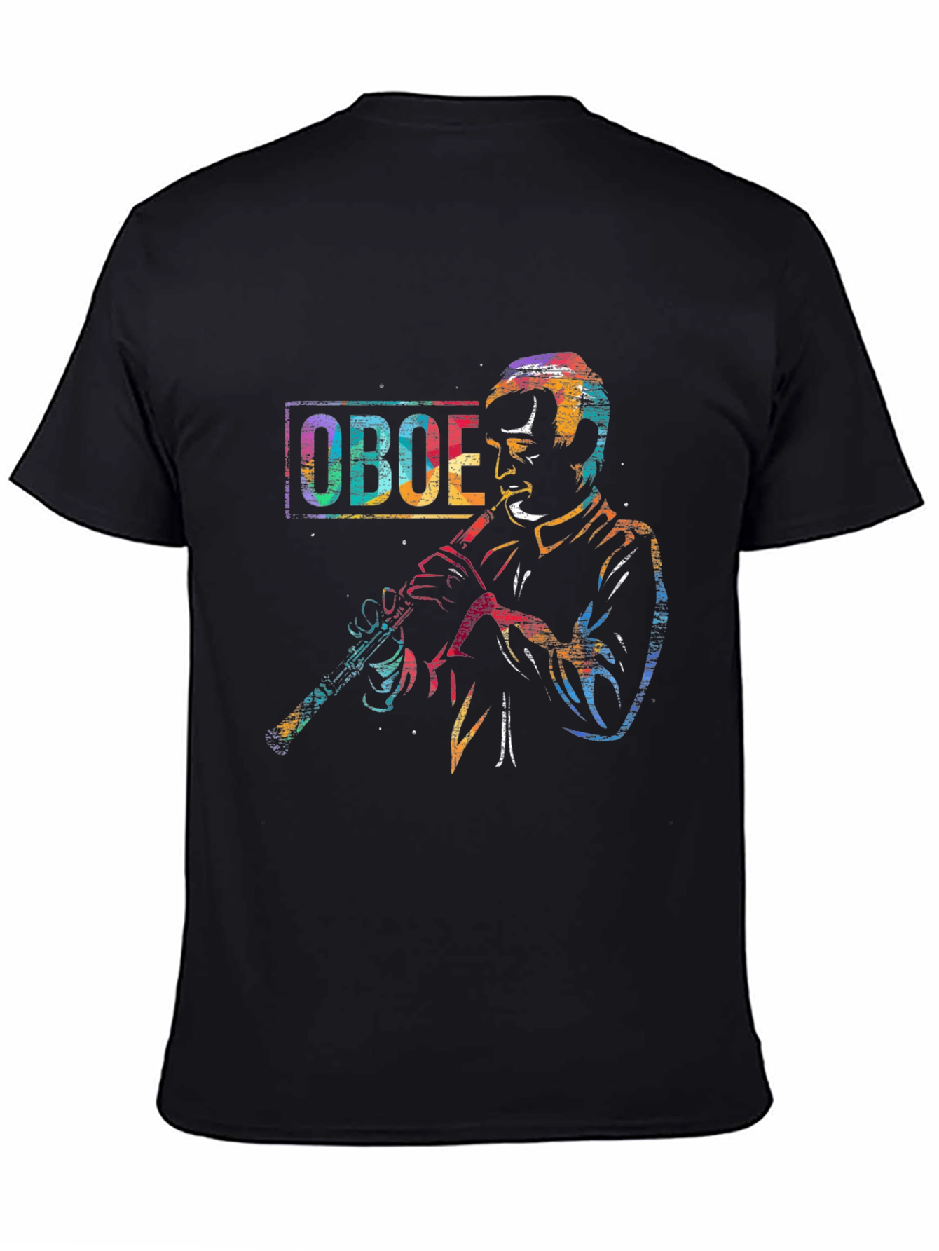 Oboe Player Graphic T-Shirt - Musician Tee