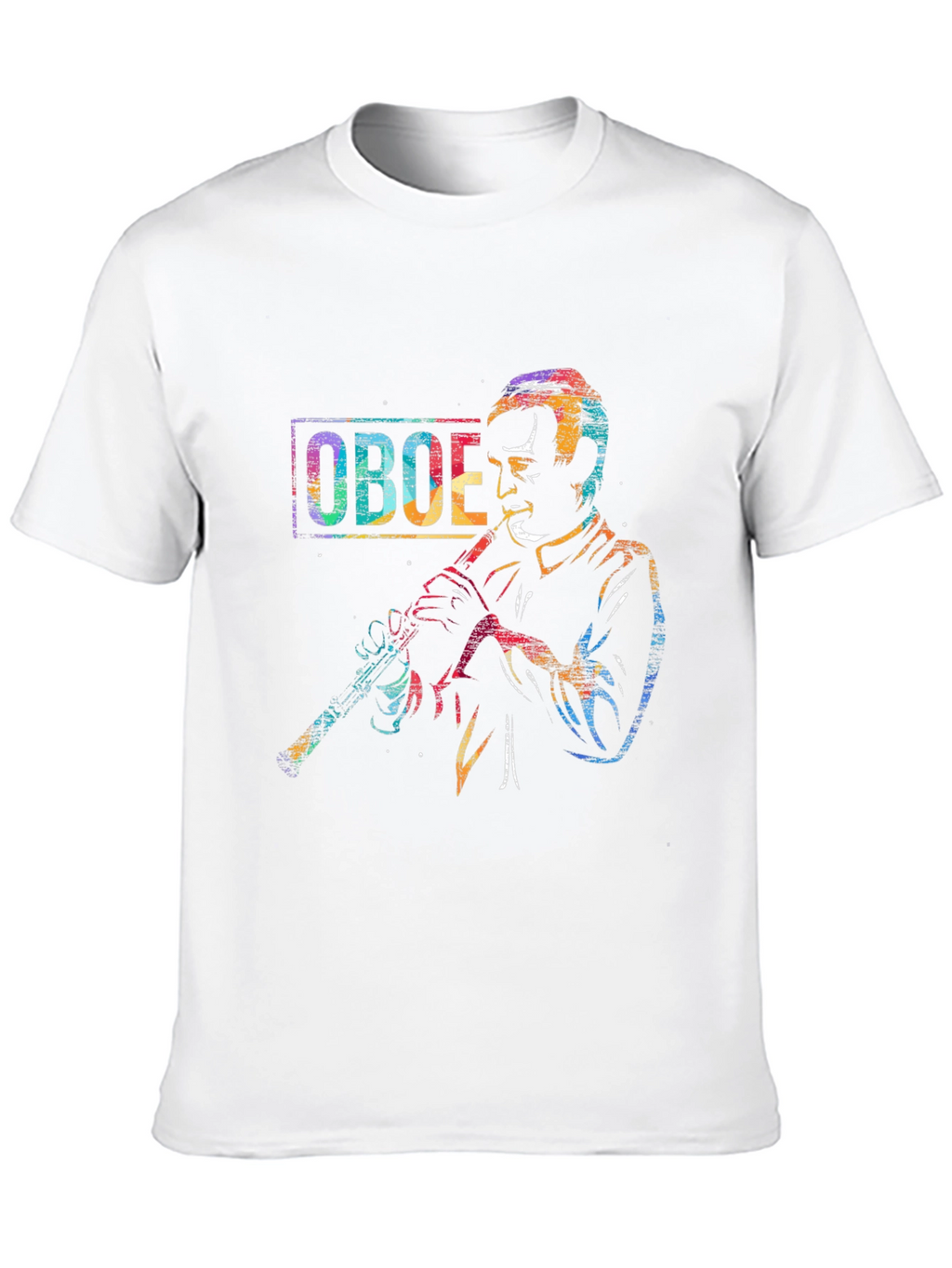 Oboe Player Graphic T-Shirt - Musician Tee