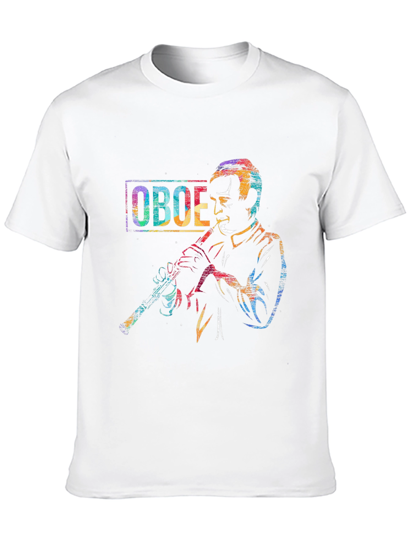 Oboe Player Graphic T-Shirt - Musician Tee