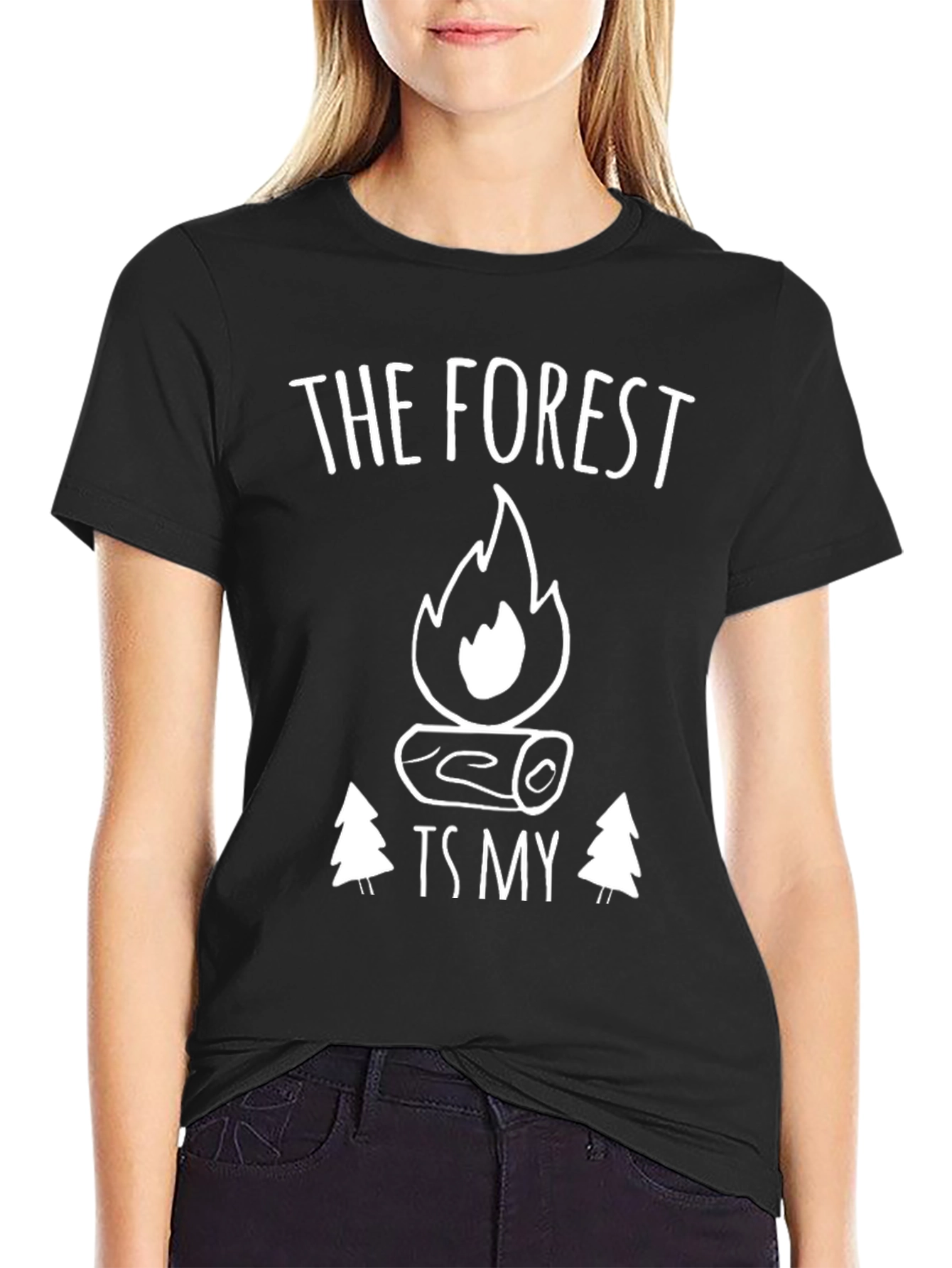 The Forest Is My Campfire Tee