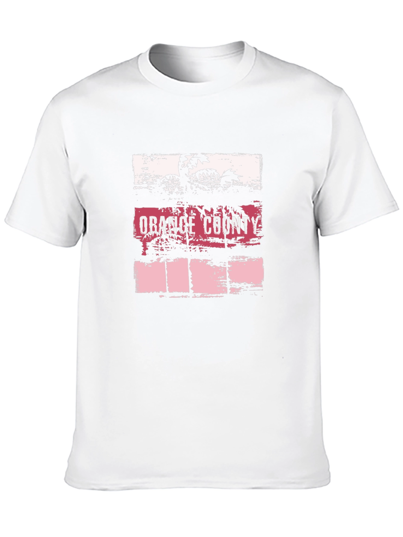 Orange County Palm Tree Graphic Tee - Black