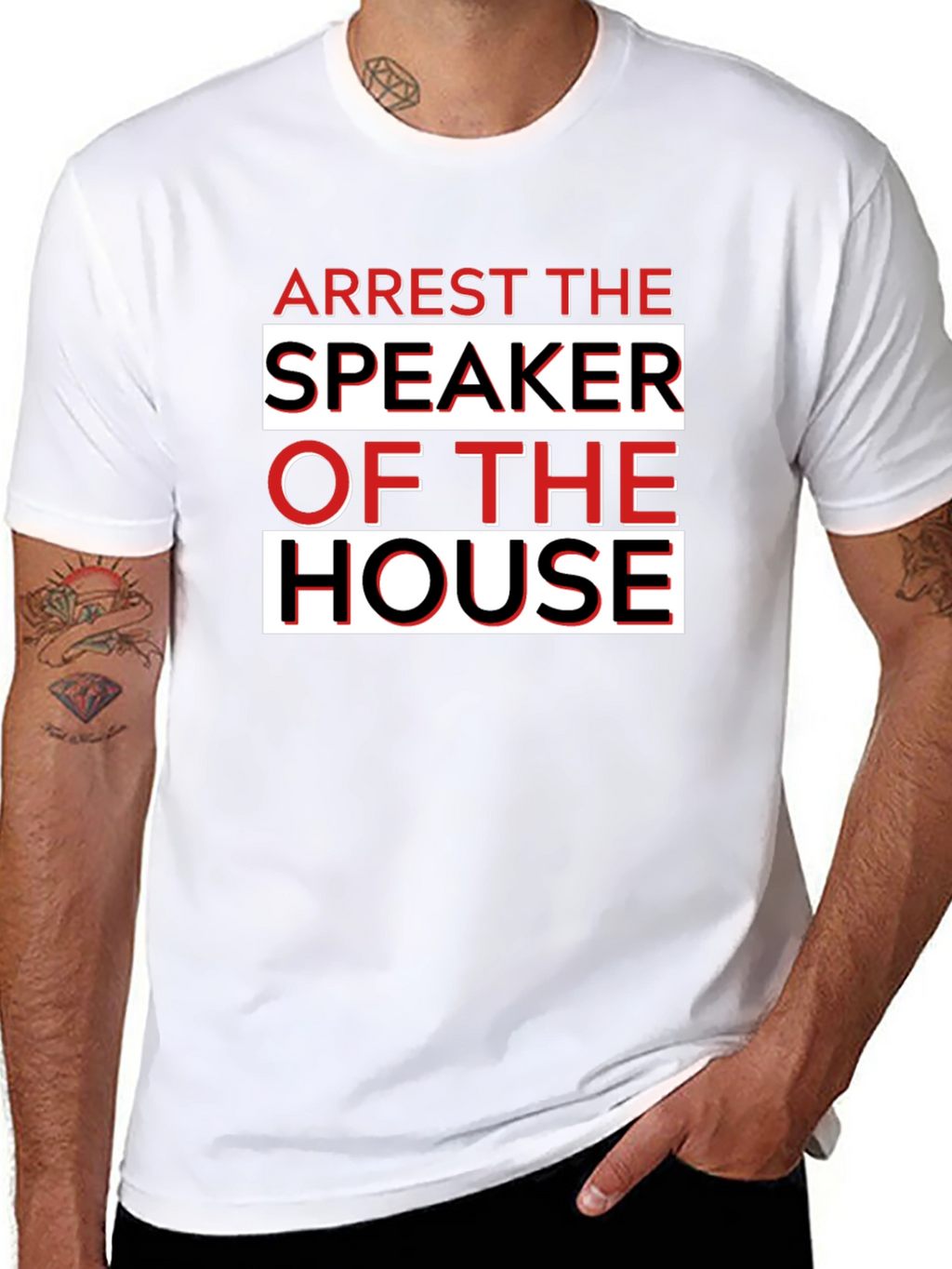Arrest the Speaker of the House Graphic T-Shirt