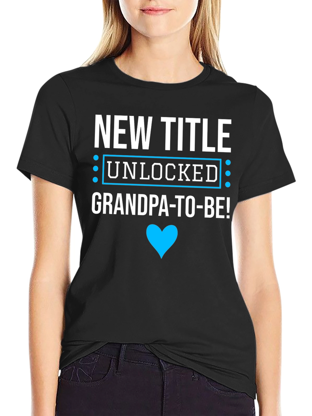 New Title Unlocked Grandpa-To-Be! T-Shirt