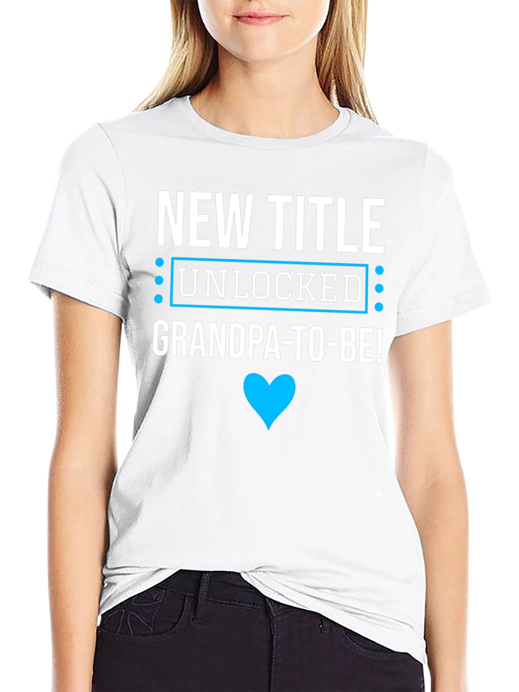 New Title Unlocked Grandpa-To-Be! T-Shirt