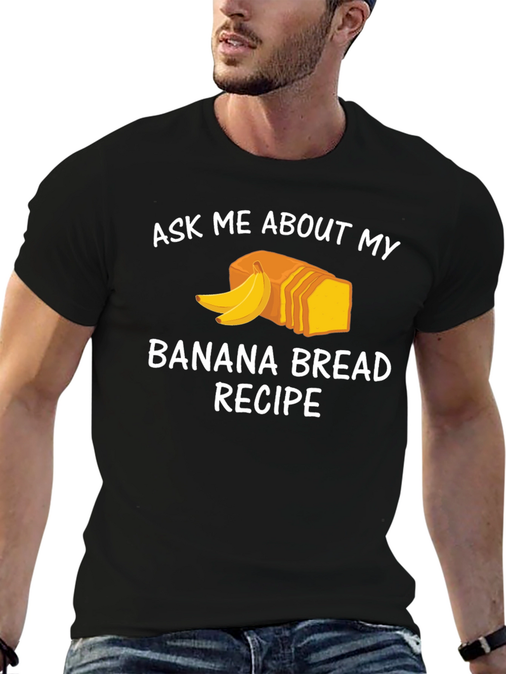 Banana Bread Recipe T-Shirt