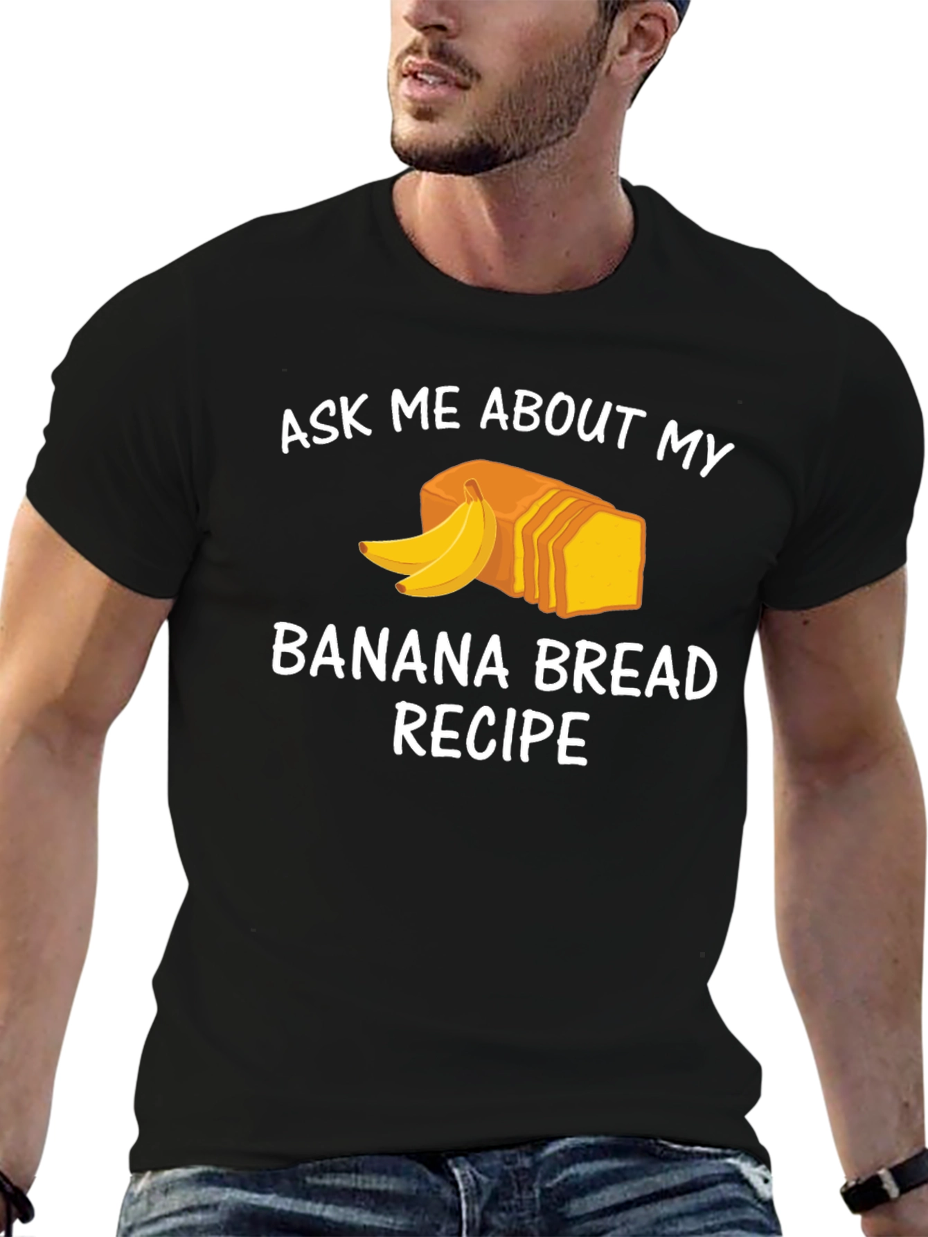 Banana Bread Recipe T-Shirt