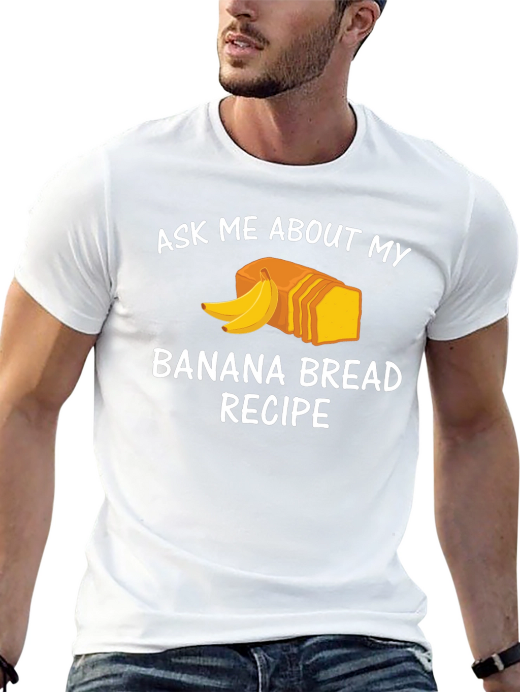 Banana Bread Recipe T-Shirt