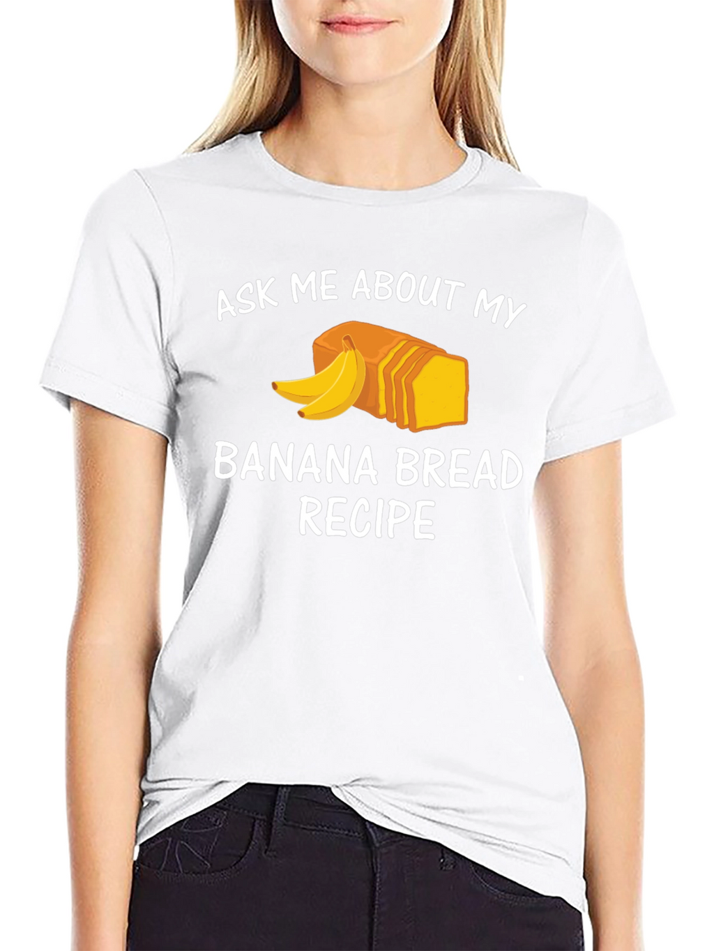 Banana Bread Recipe T-Shirt