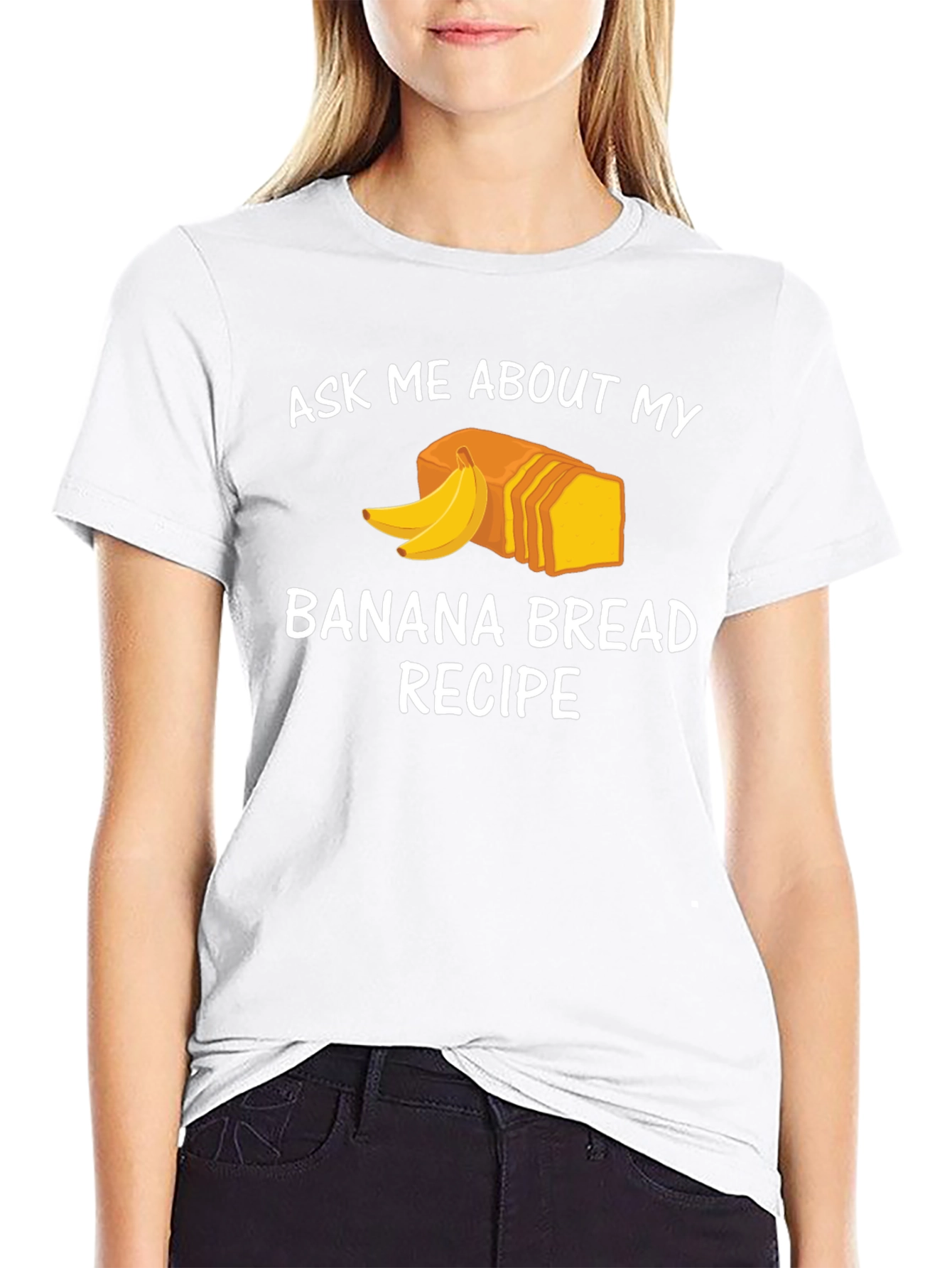 Banana Bread Recipe T-Shirt