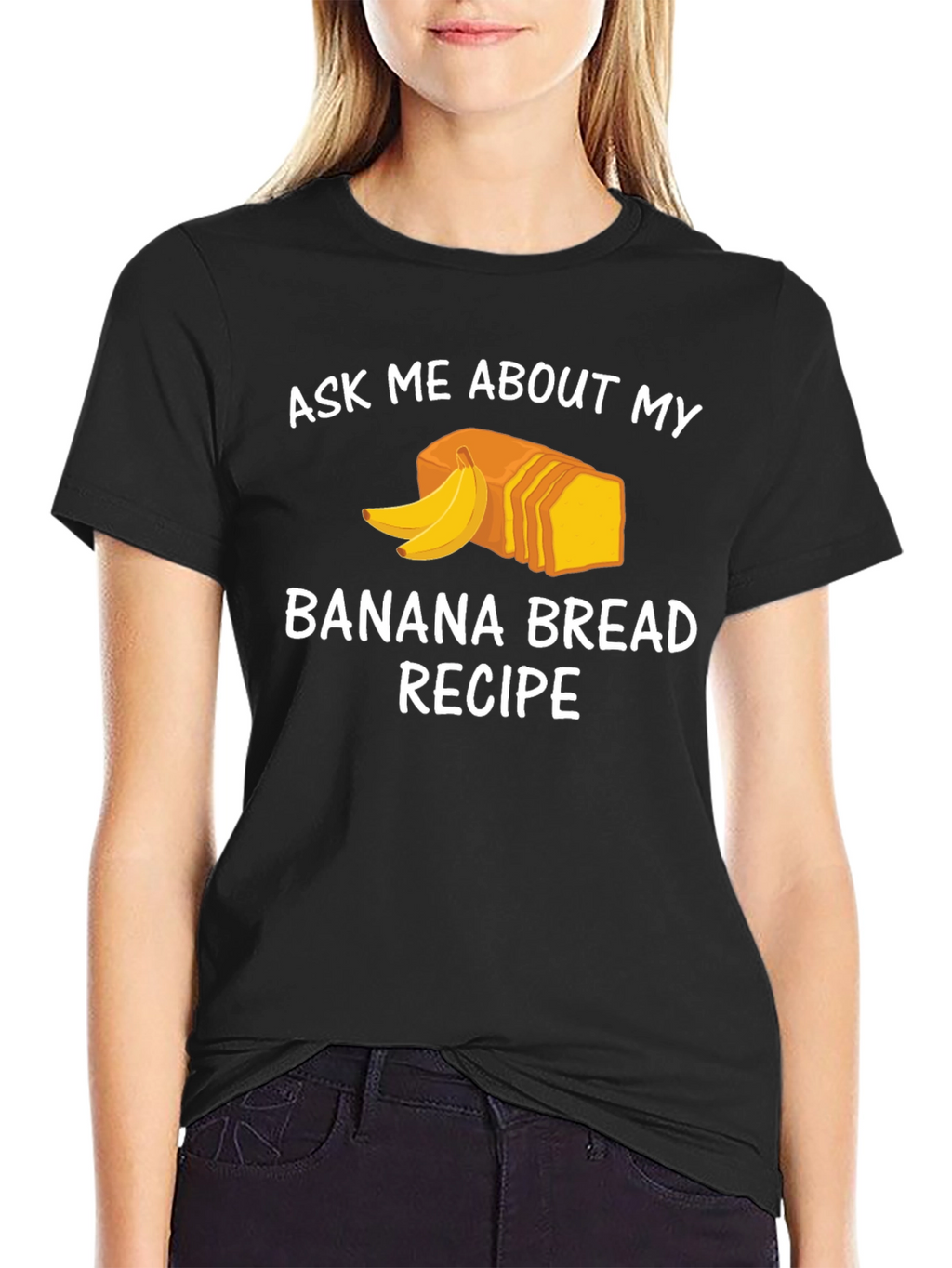 Banana Bread Recipe T-Shirt