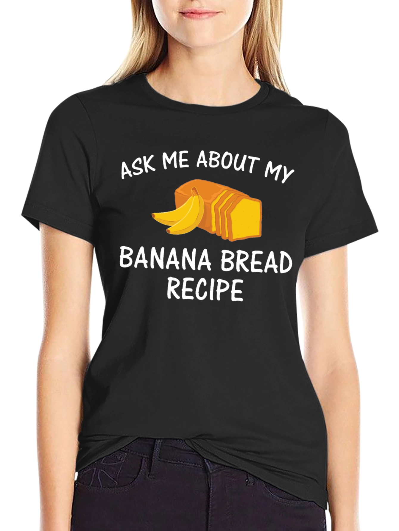 Banana Bread Recipe T-Shirt