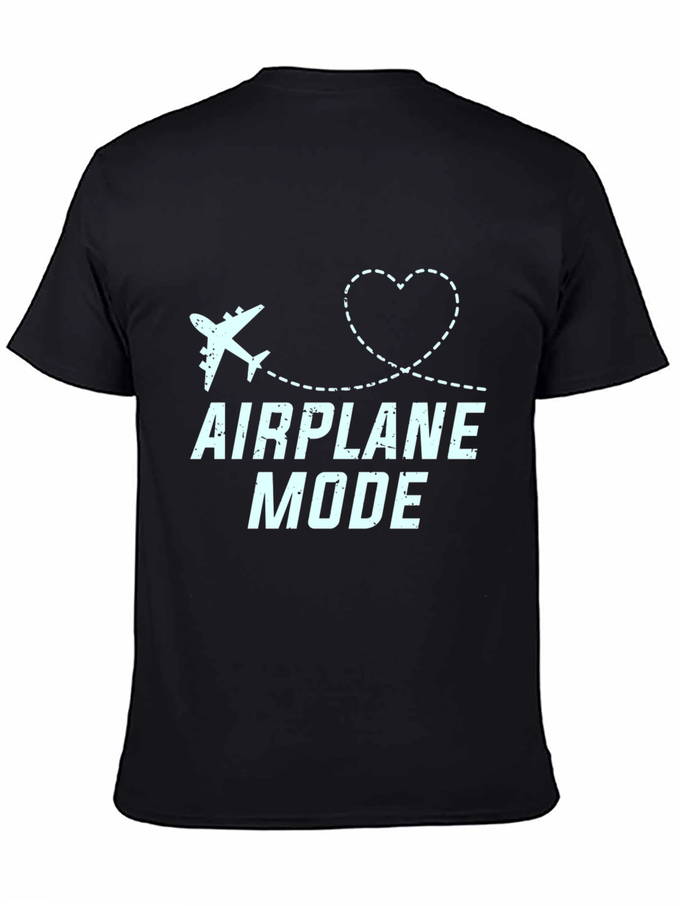 Airplane Mode Graphic Tee - Travel Lover Shirt
