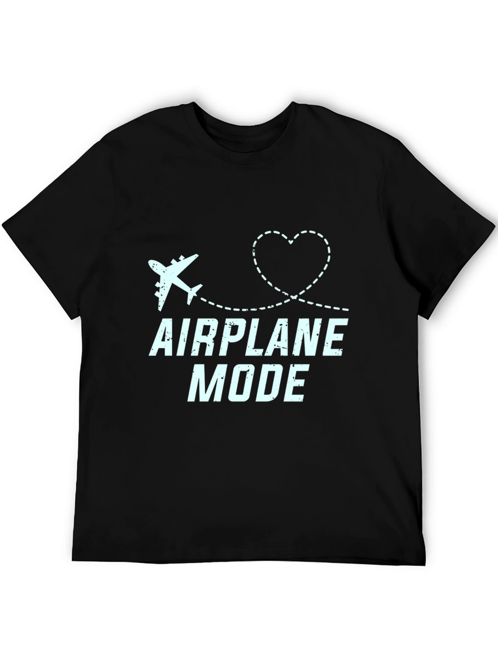 Airplane Mode Graphic Tee - Travel Lover Shirt