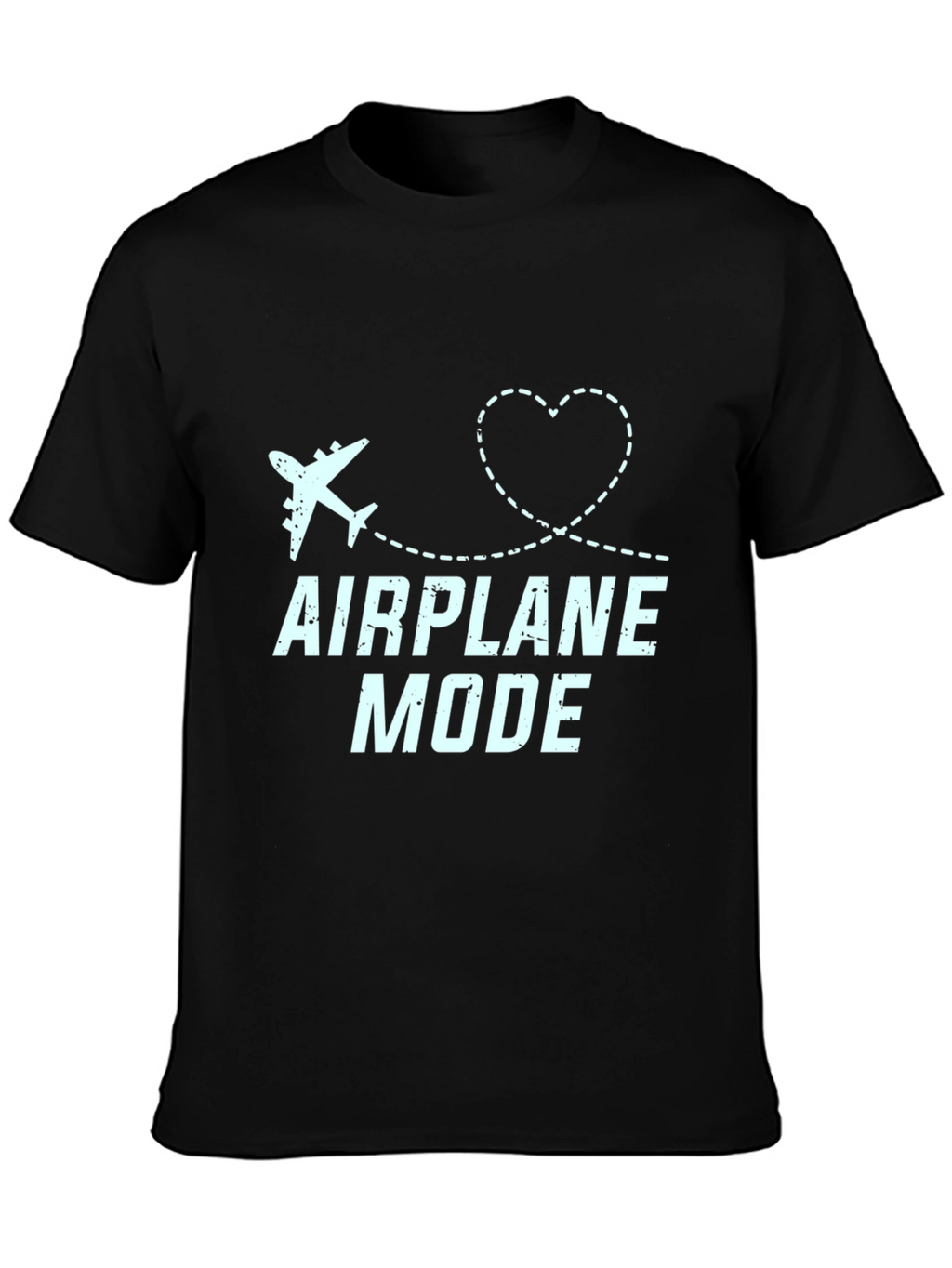 Airplane Mode Graphic Tee - Travel Lover Shirt