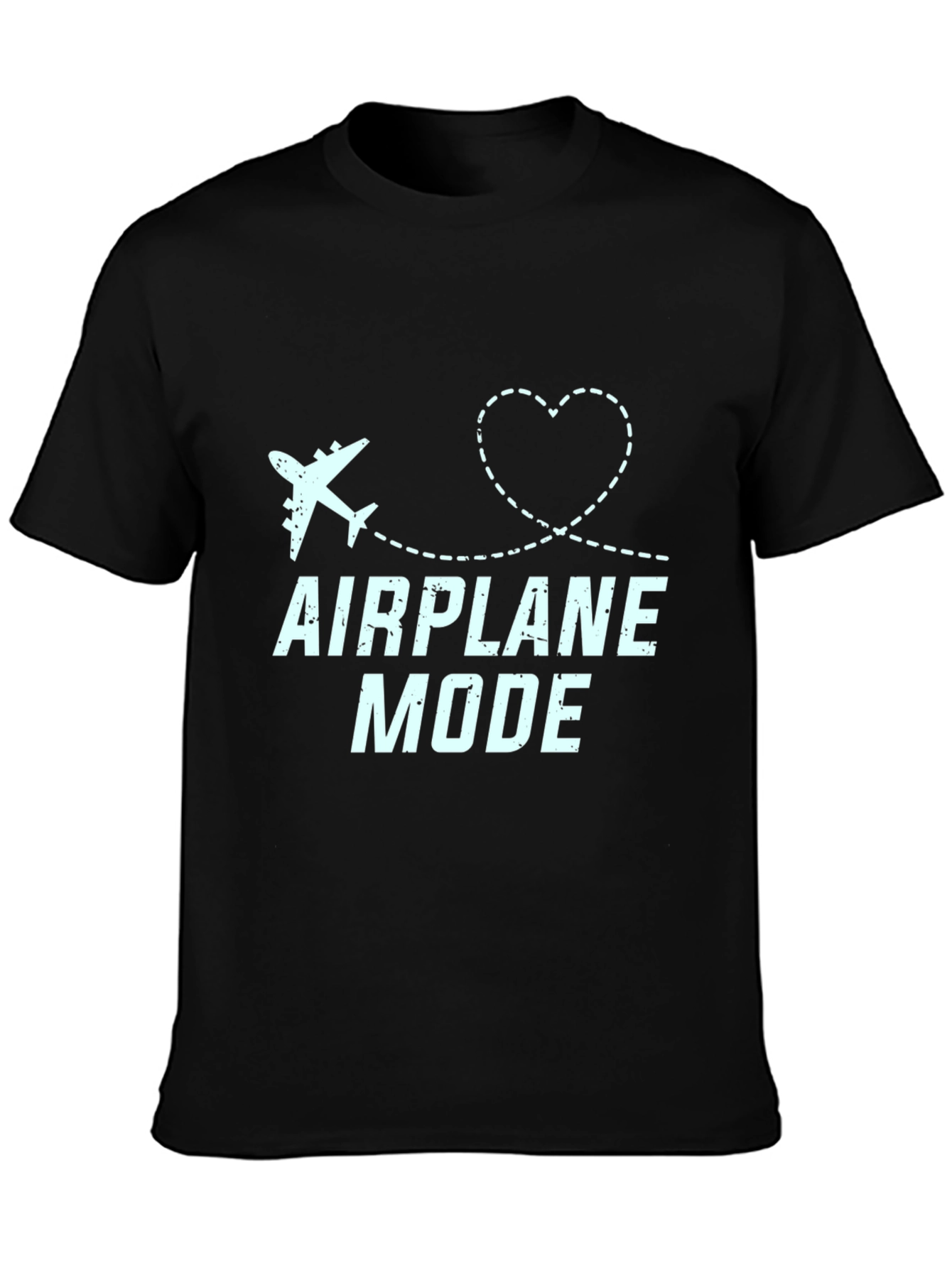 Airplane Mode Graphic Tee - Travel Lover Shirt