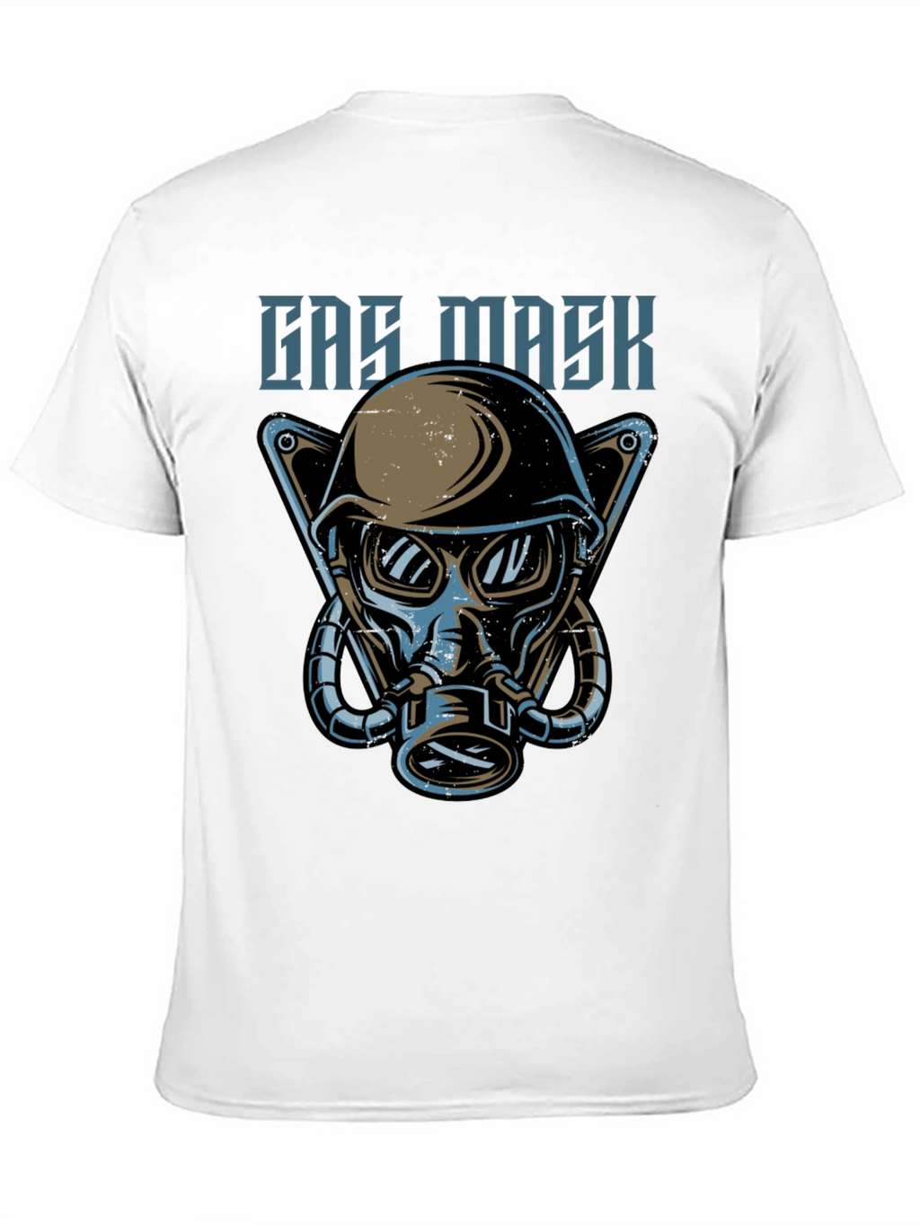 Gas Mask Graphic Tee - Military Style T-Shirt