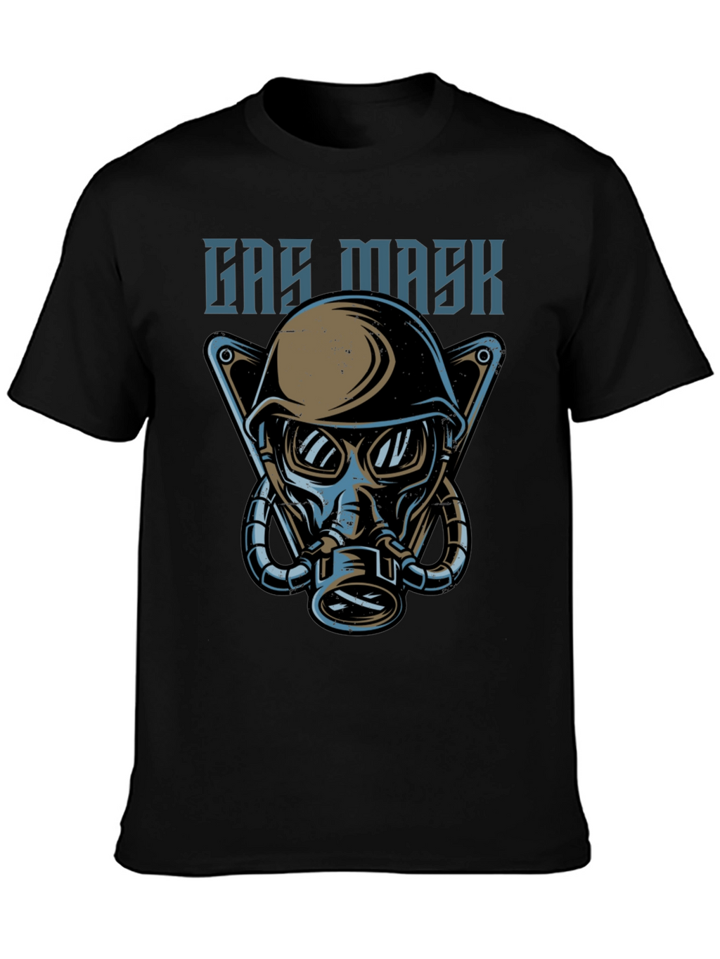 Gas Mask Graphic Tee - Military Style T-Shirt