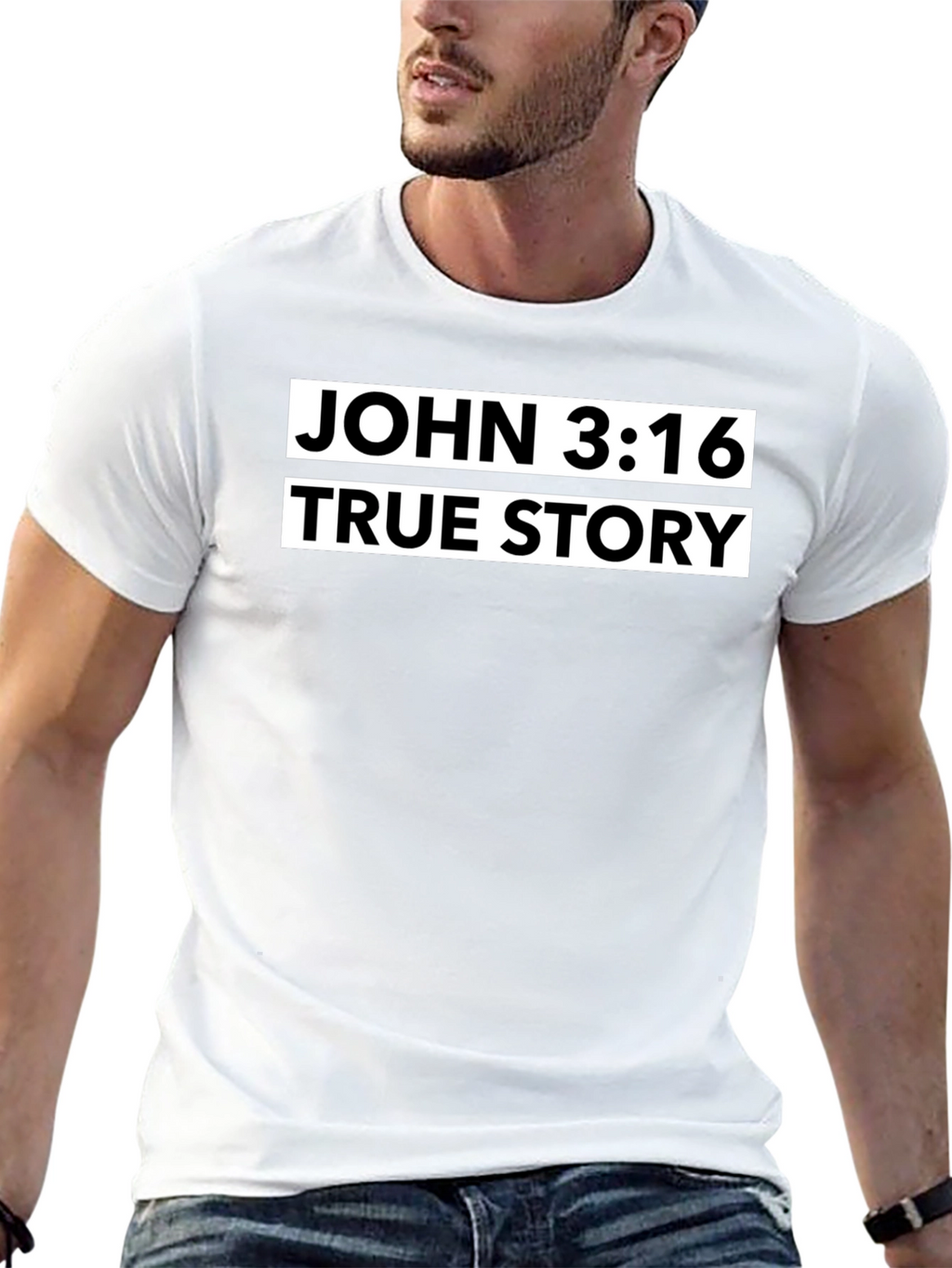 John 3:16 True Story Graphic Tee