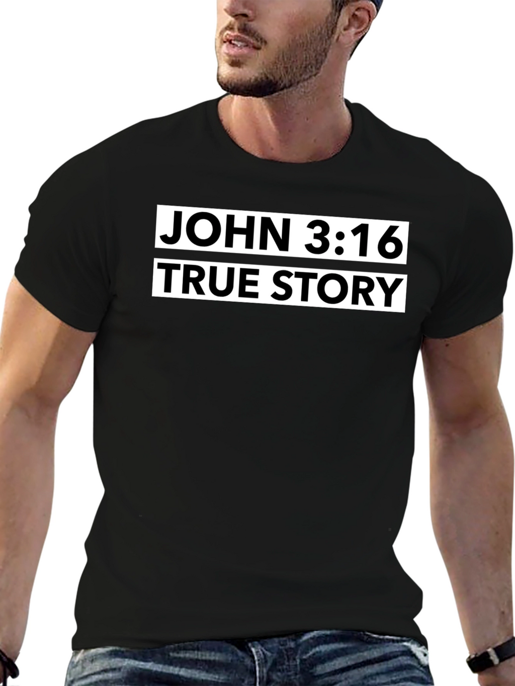 John 3:16 True Story Graphic Tee