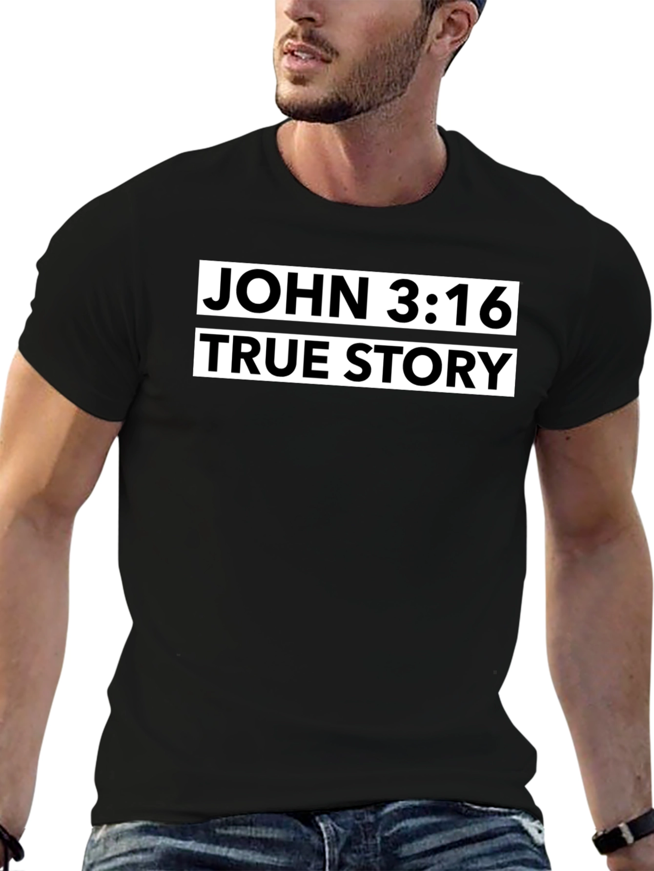 John 3:16 True Story Graphic Tee