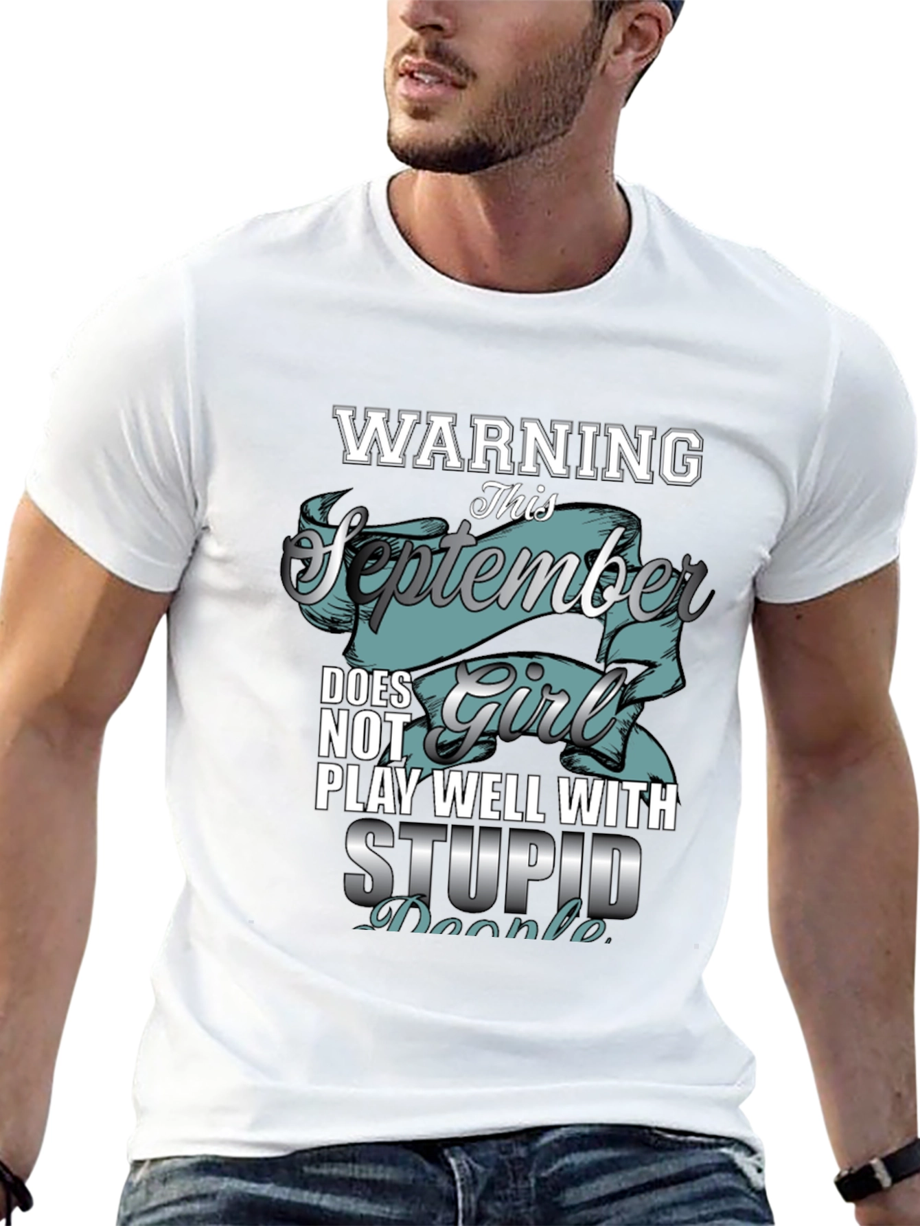 Warning September Girl T-Shirt