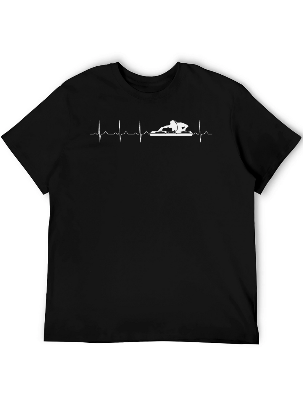 DJ Heartbeat T-Shirt - Music Lover Tee
