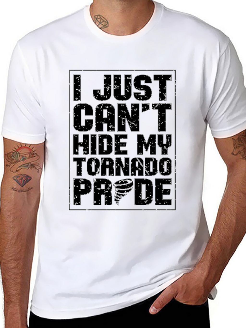 Tornado Pride T-Shirt: Bold Statement Tee