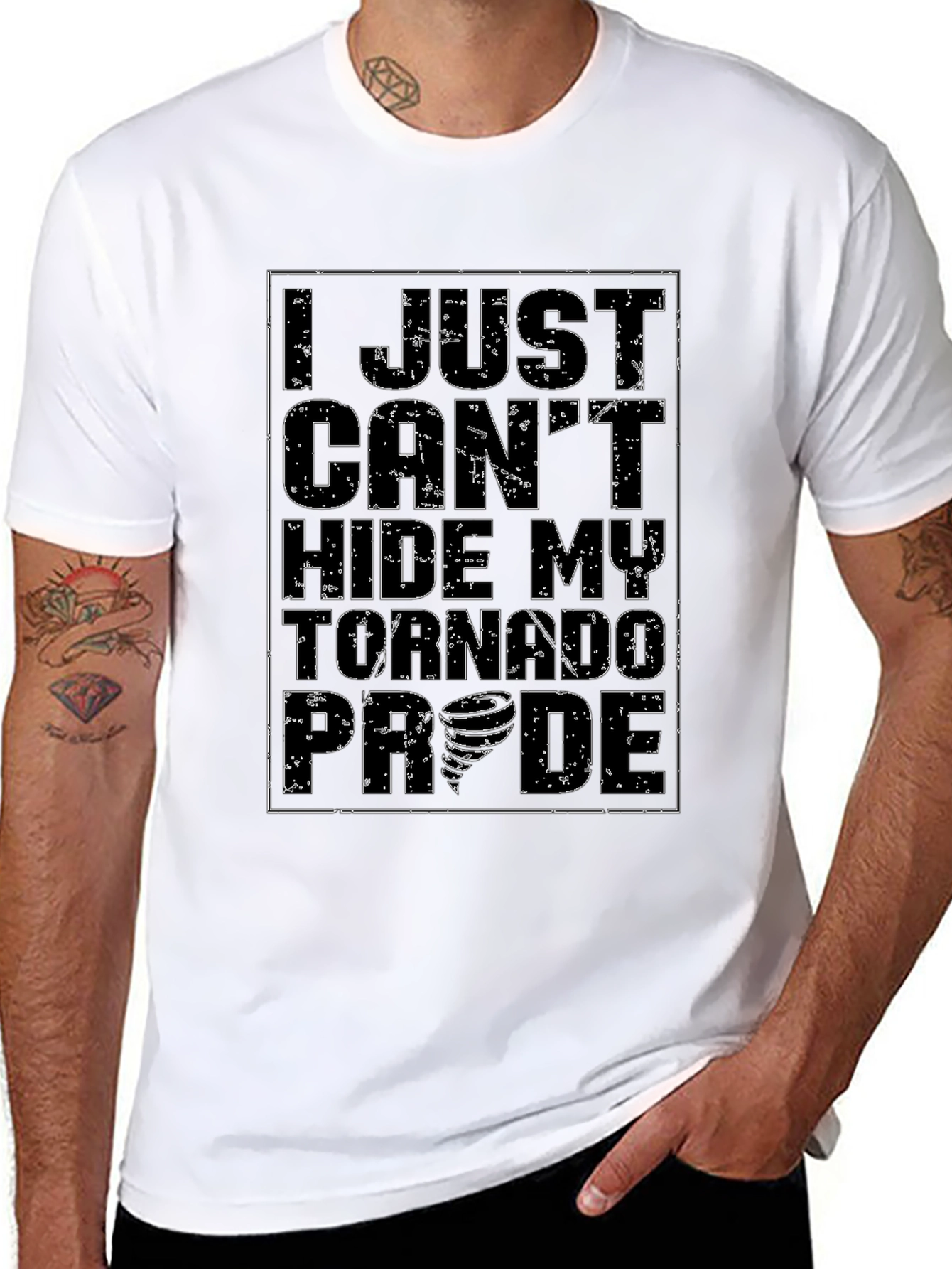 Tornado Pride T-Shirt: Bold Statement Tee