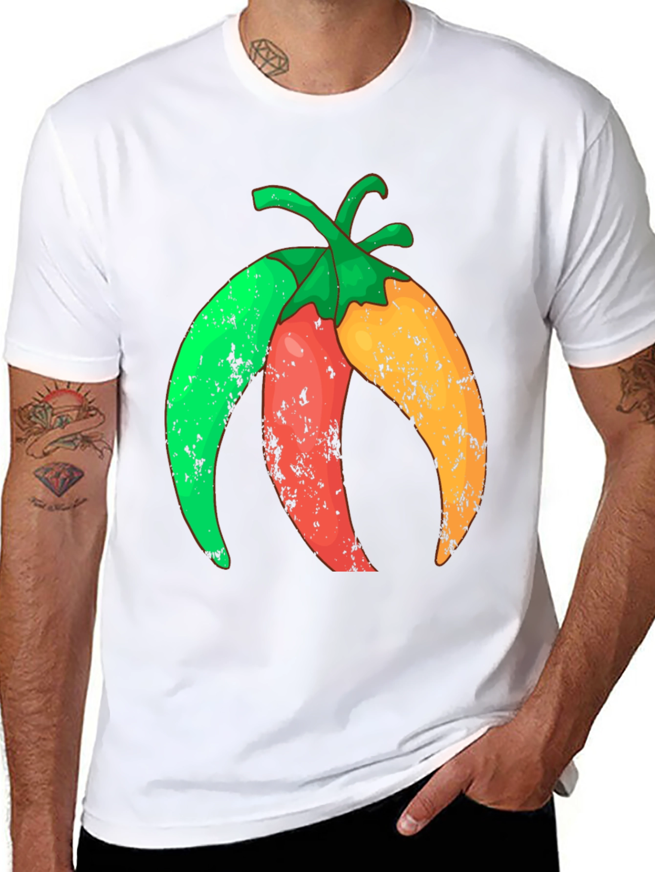 Spicy Chili Pepper Graphic Tee