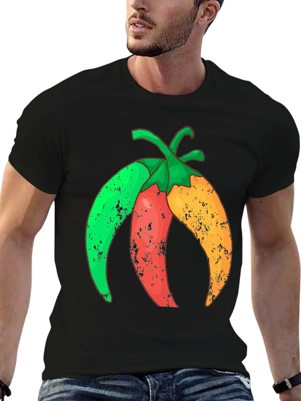 Spicy Chili Pepper Graphic Tee