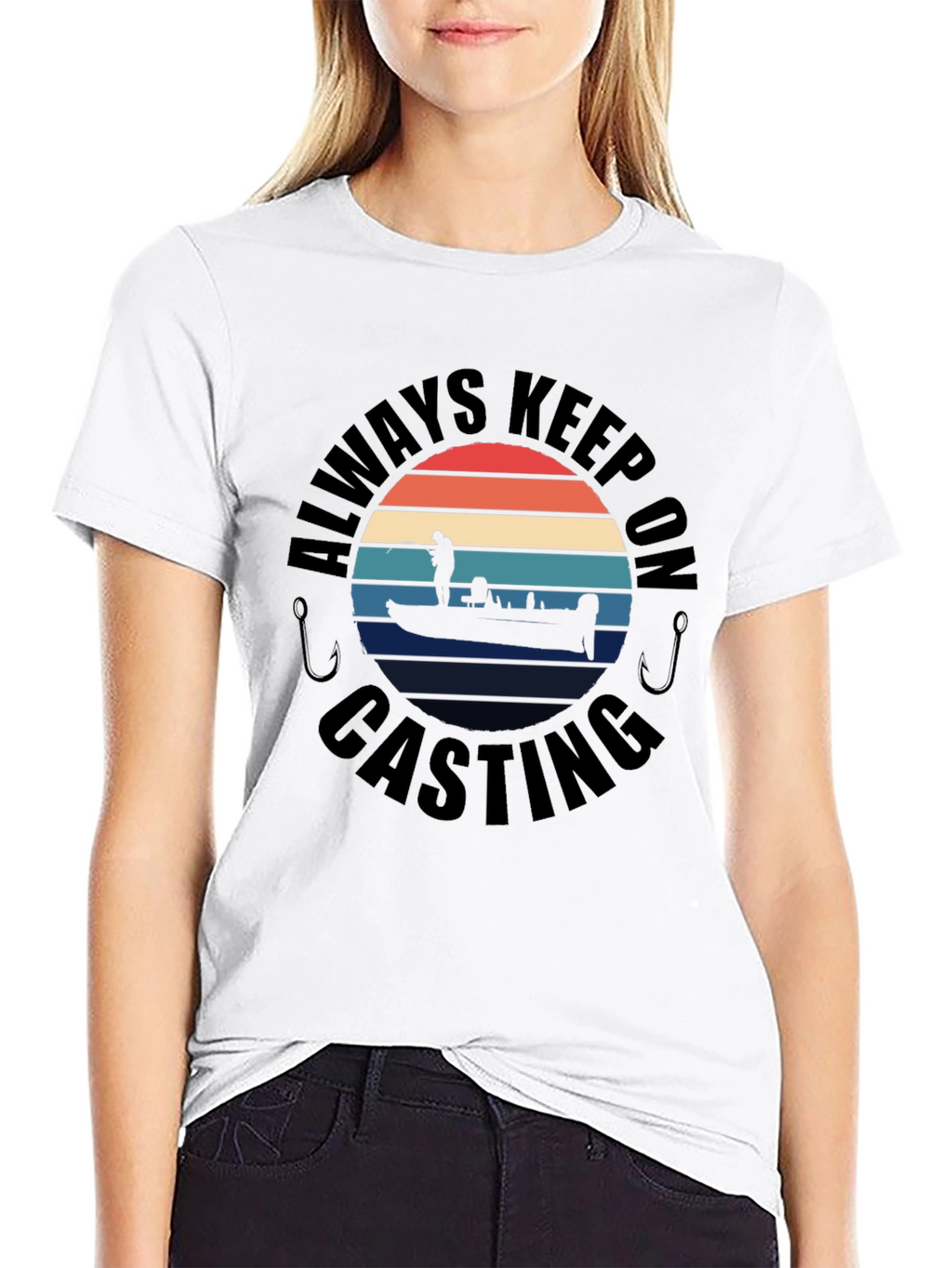 Always Keep On Casting Fishing T-Shirt