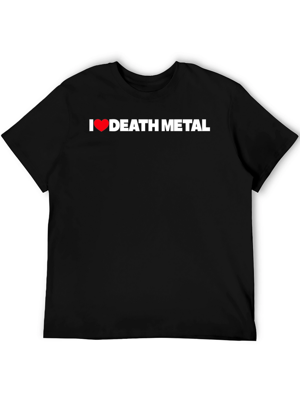 I Heart Death Metal Black T-Shirt