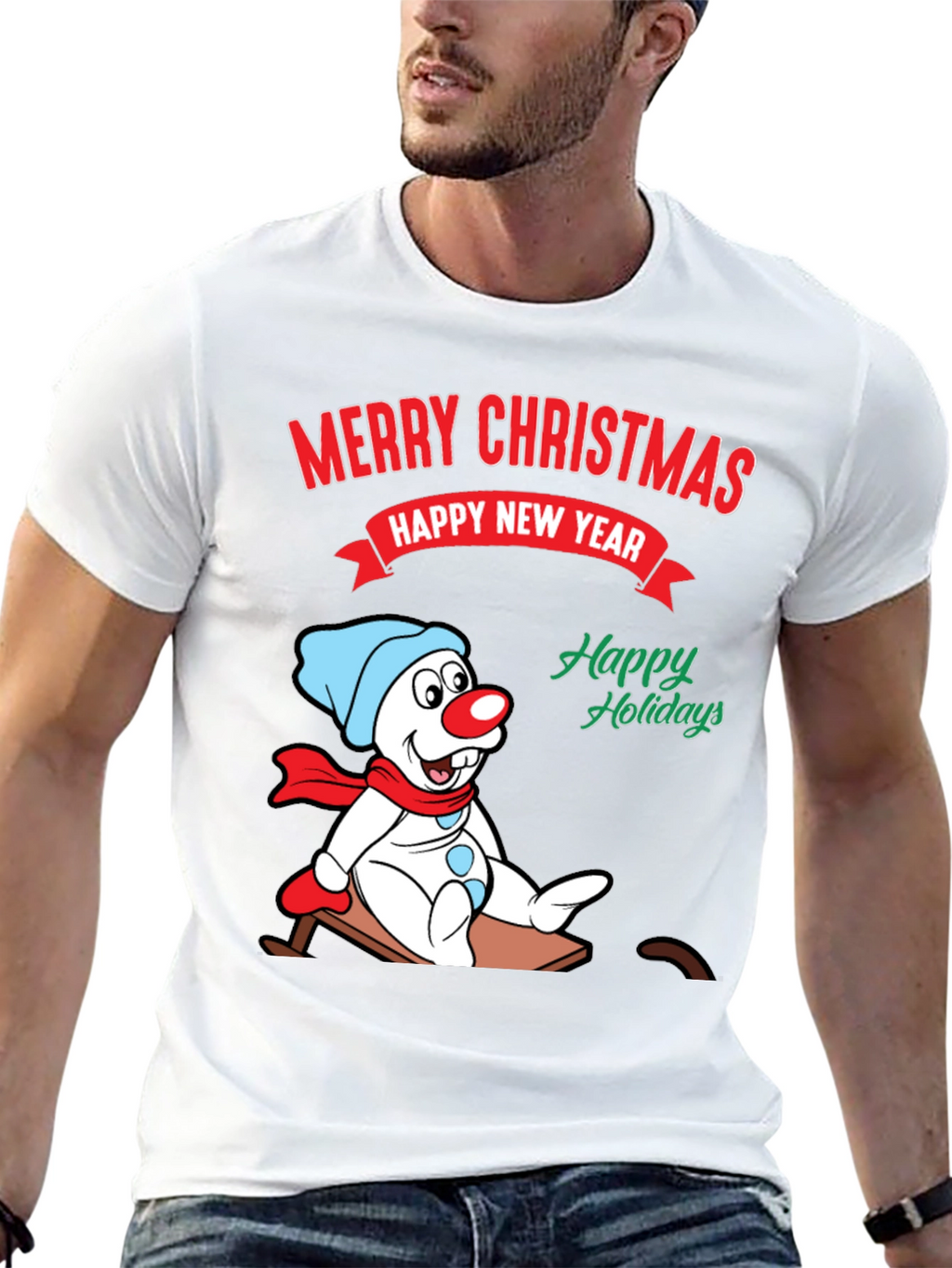 Festive Holiday Graphic Tee