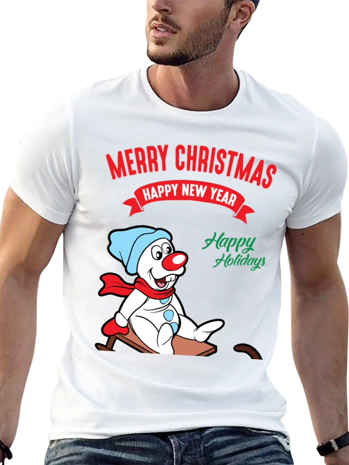 Festive Holiday Graphic Tee