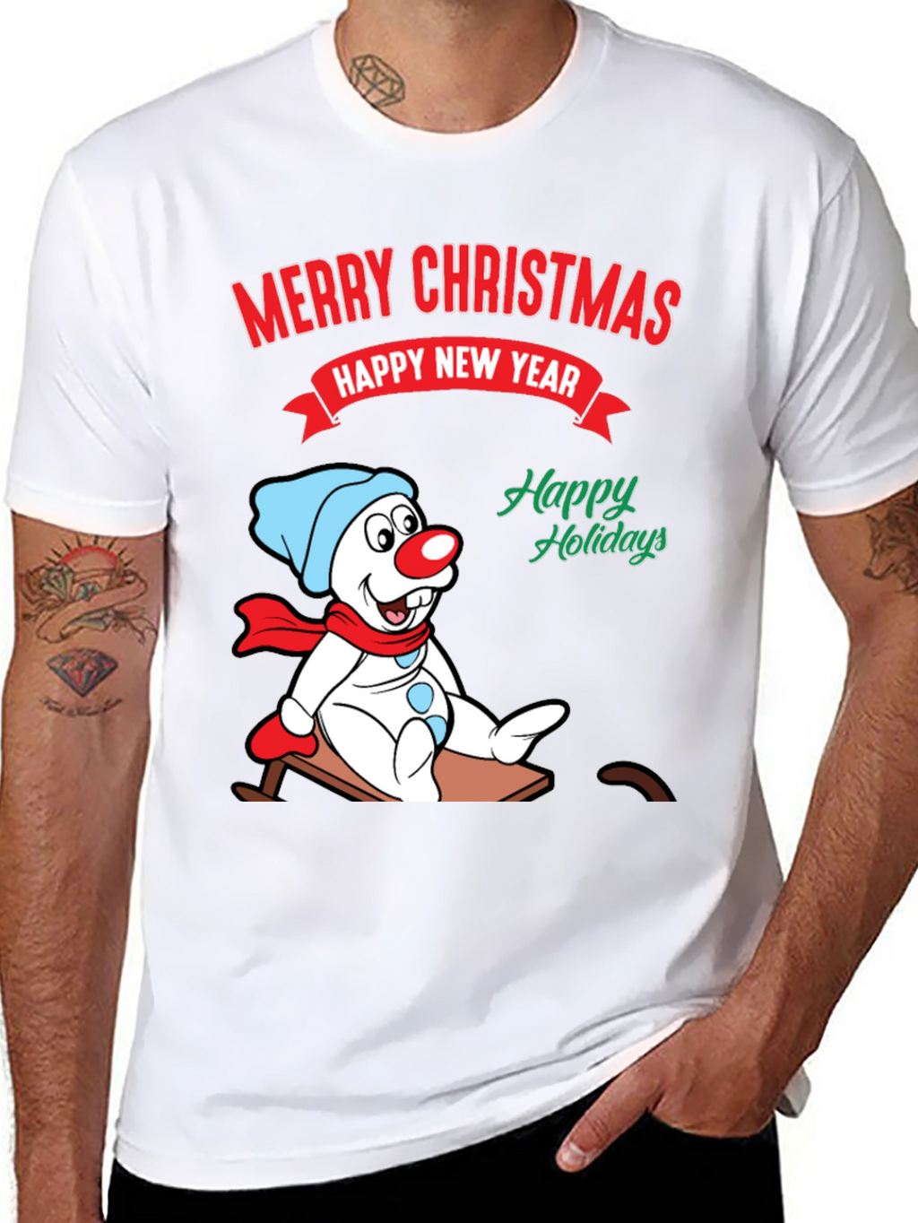 Festive Holiday Graphic Tee