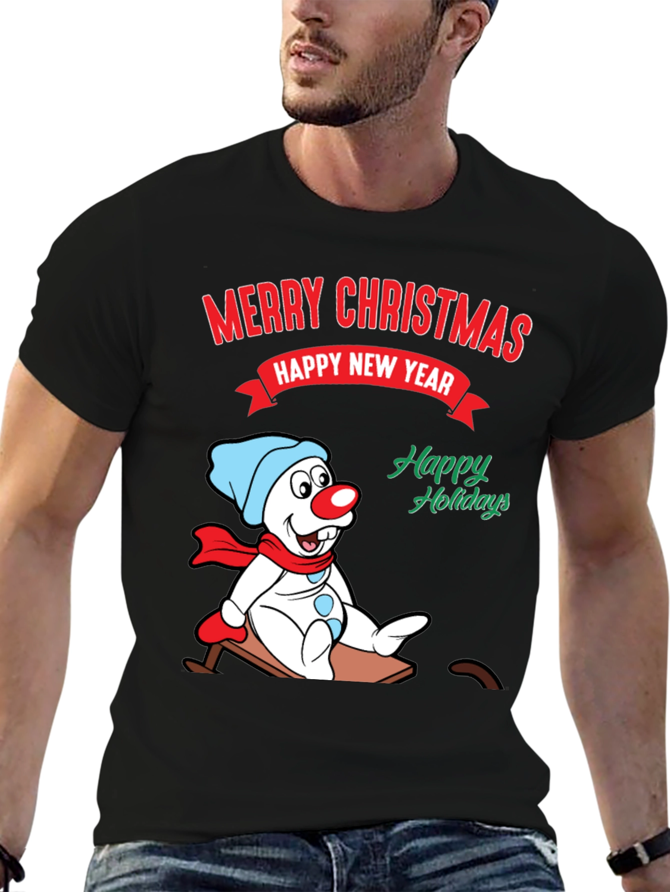Festive Holiday Graphic Tee