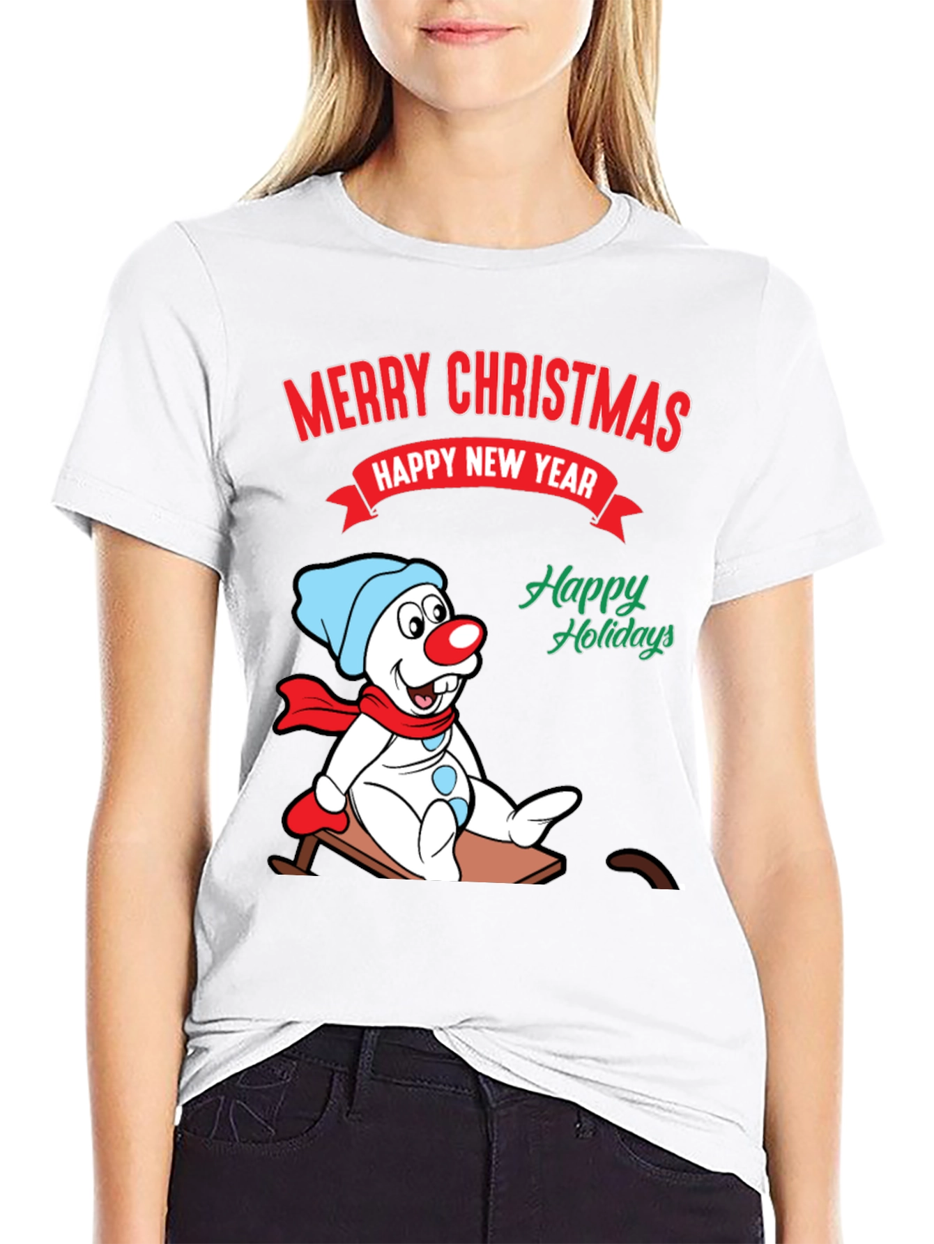 Festive Holiday Graphic Tee