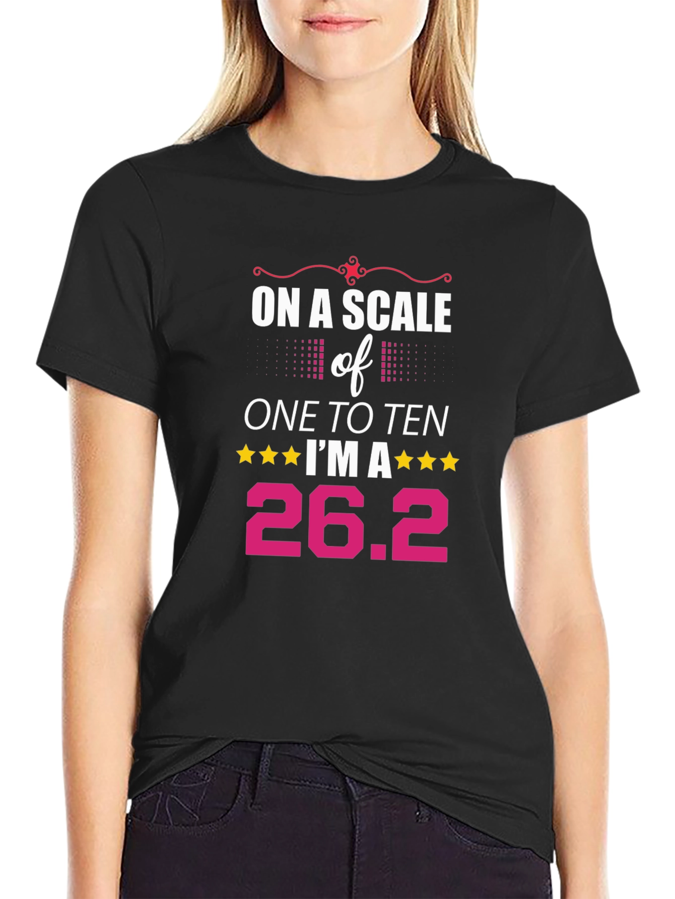 26.2 Marathon Runner T-Shirt - Scale of One to Ten