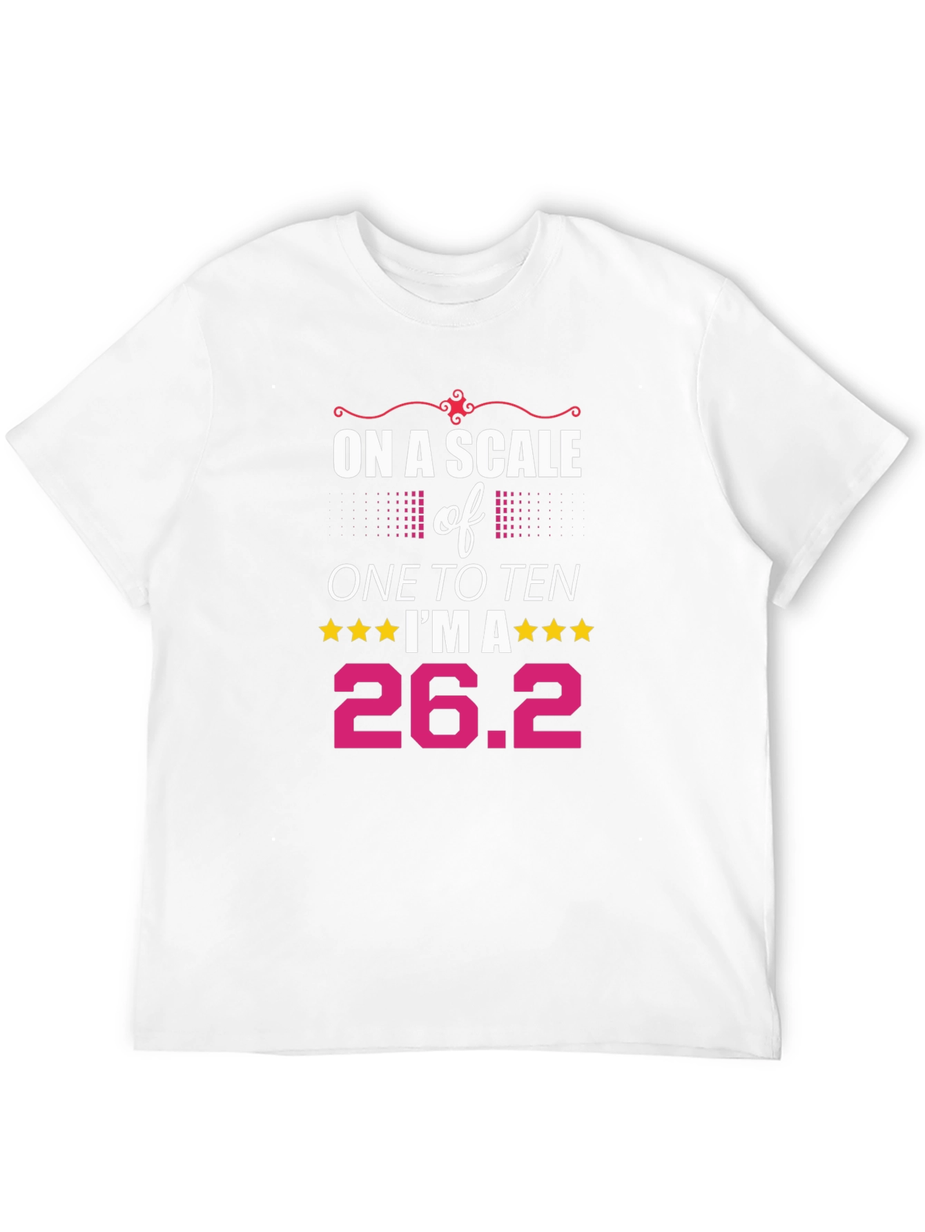 26.2 Marathon Runner T-Shirt - Scale of One to Ten