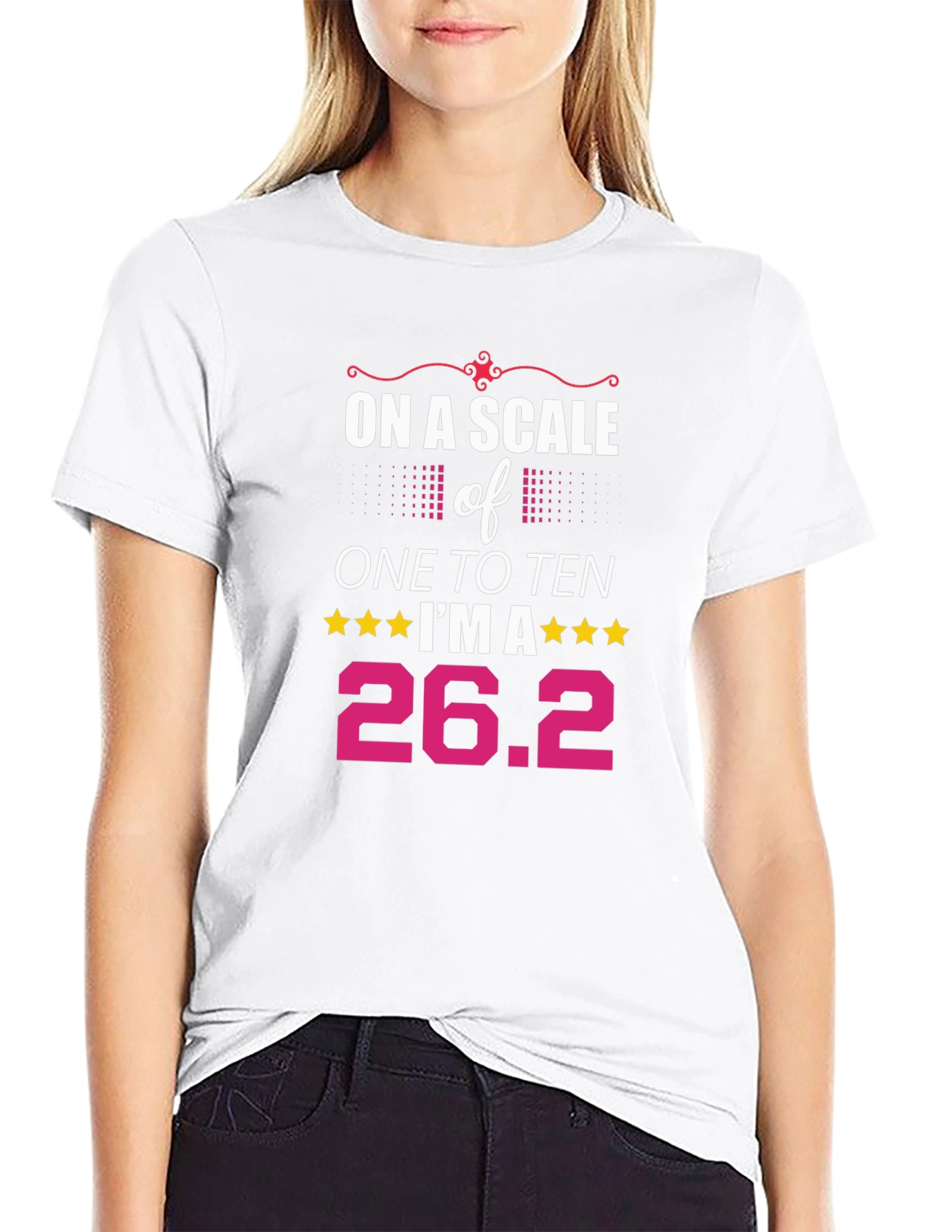 26.2 Marathon Runner T-Shirt - Scale of One to Ten