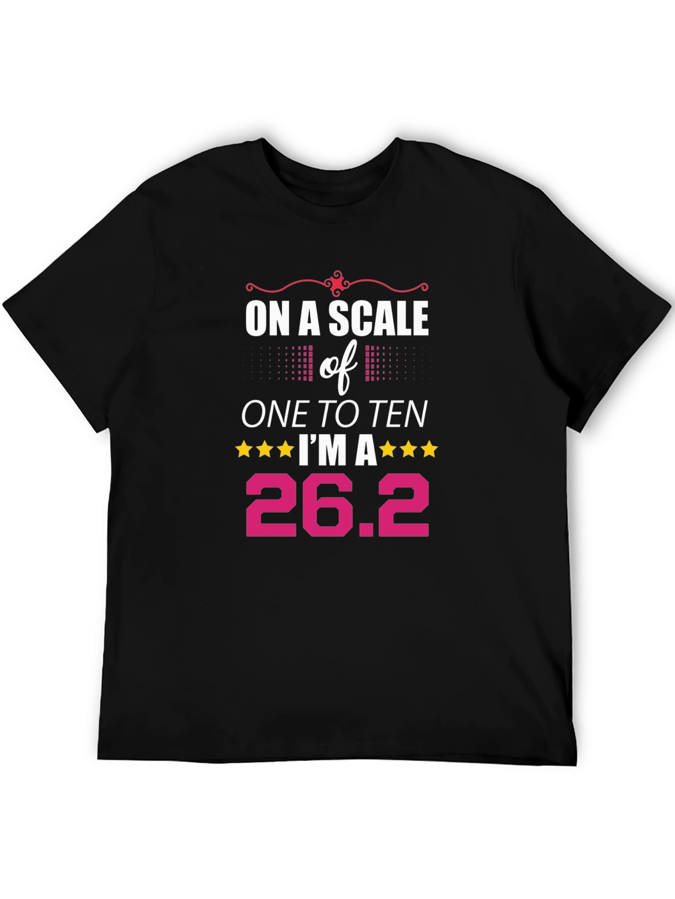 26.2 Marathon Runner T-Shirt - Scale of One to Ten