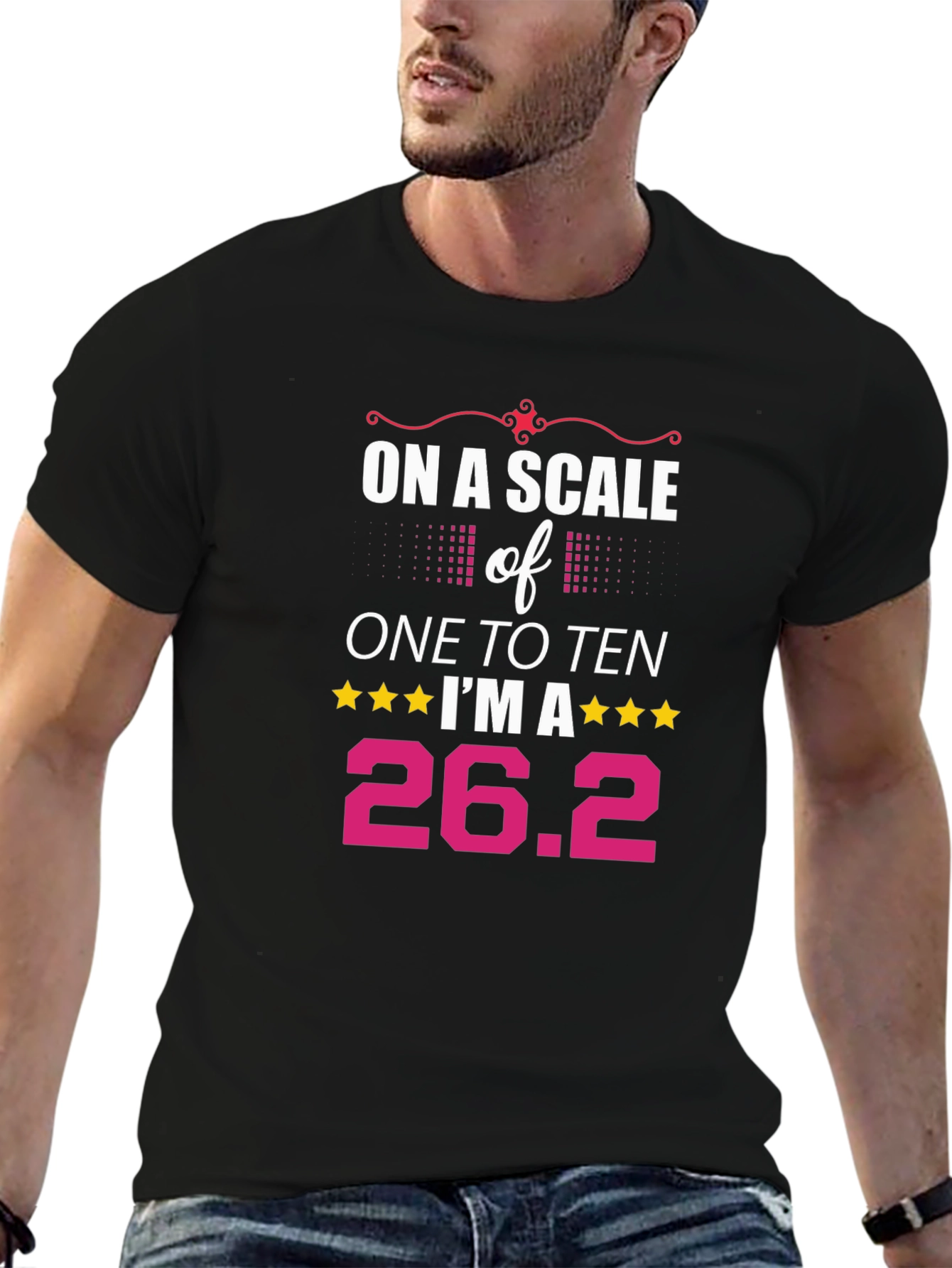 26.2 Marathon Runner T-Shirt - Scale of One to Ten