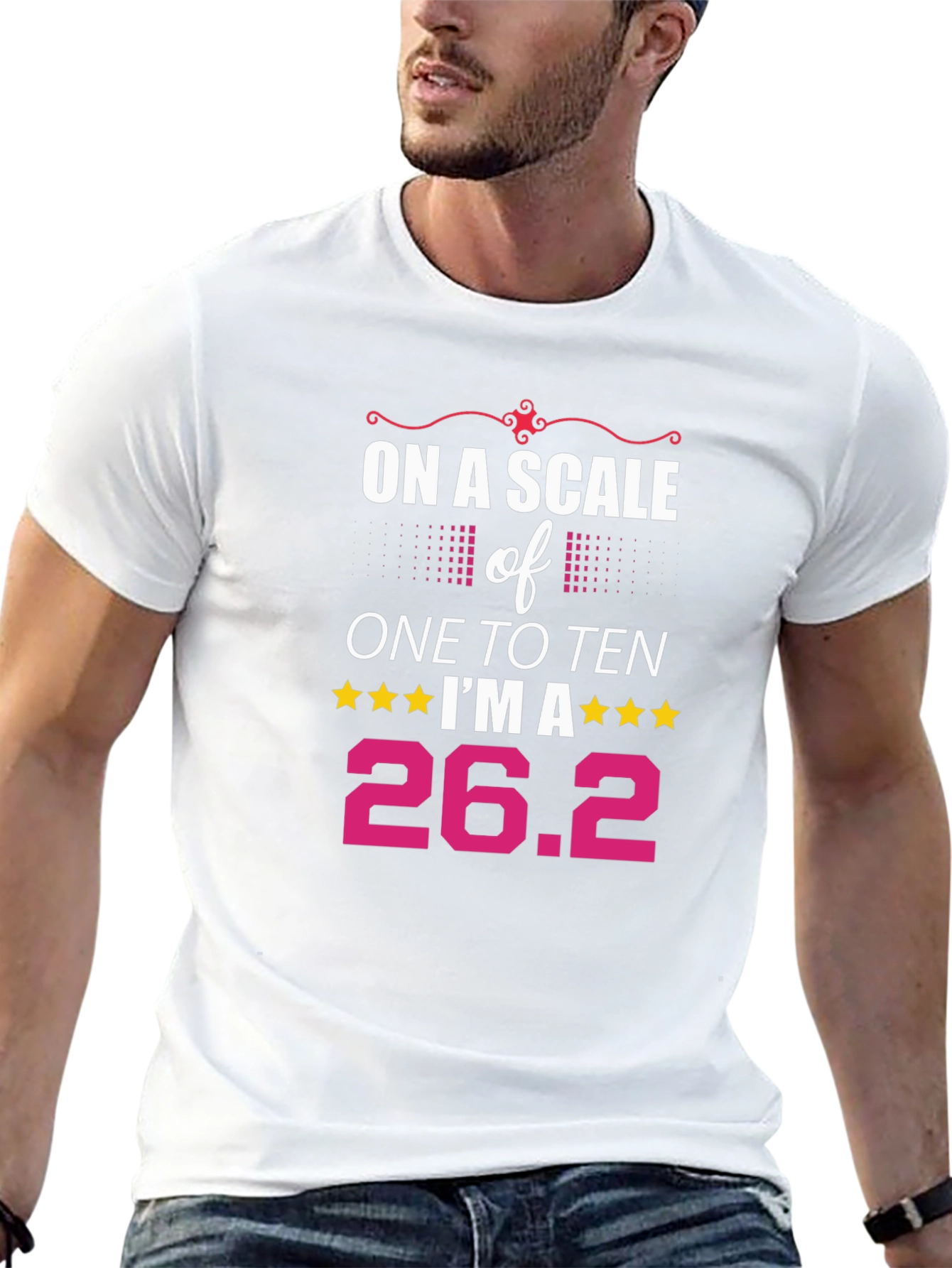 26.2 Marathon Runner T-Shirt - Scale of One to Ten