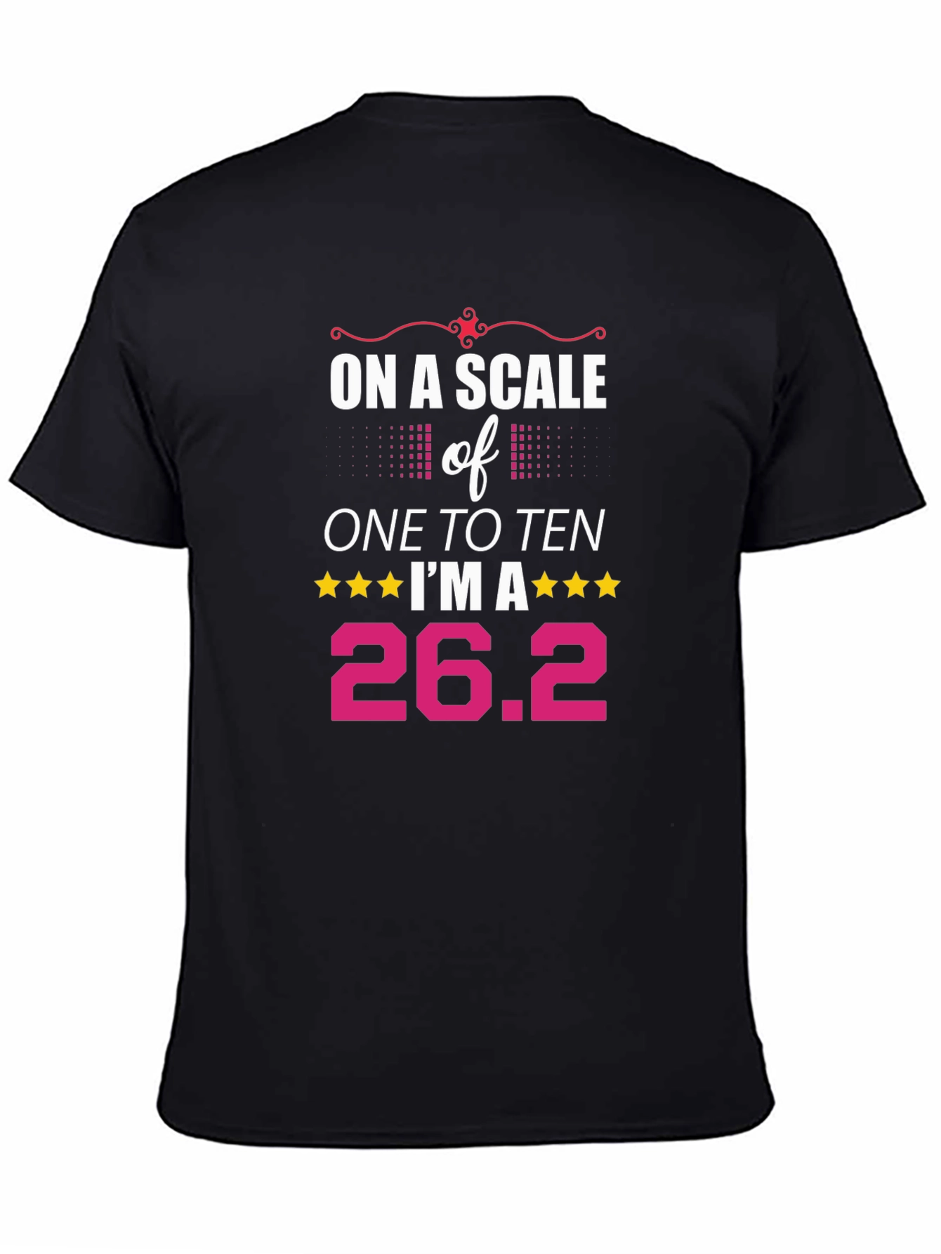 26.2 Marathon Runner T-Shirt - Scale of One to Ten