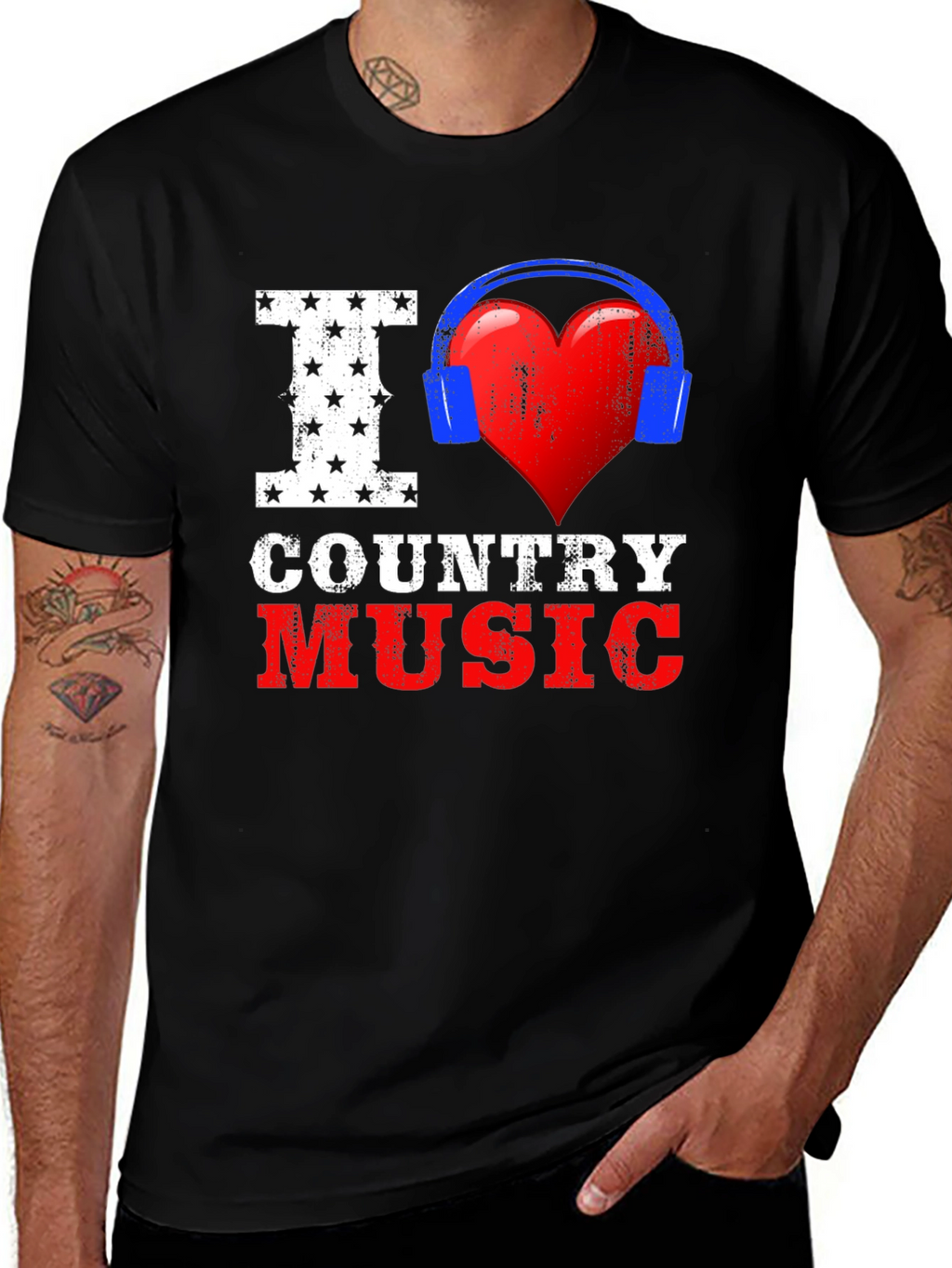 I Love Country Music T-Shirt