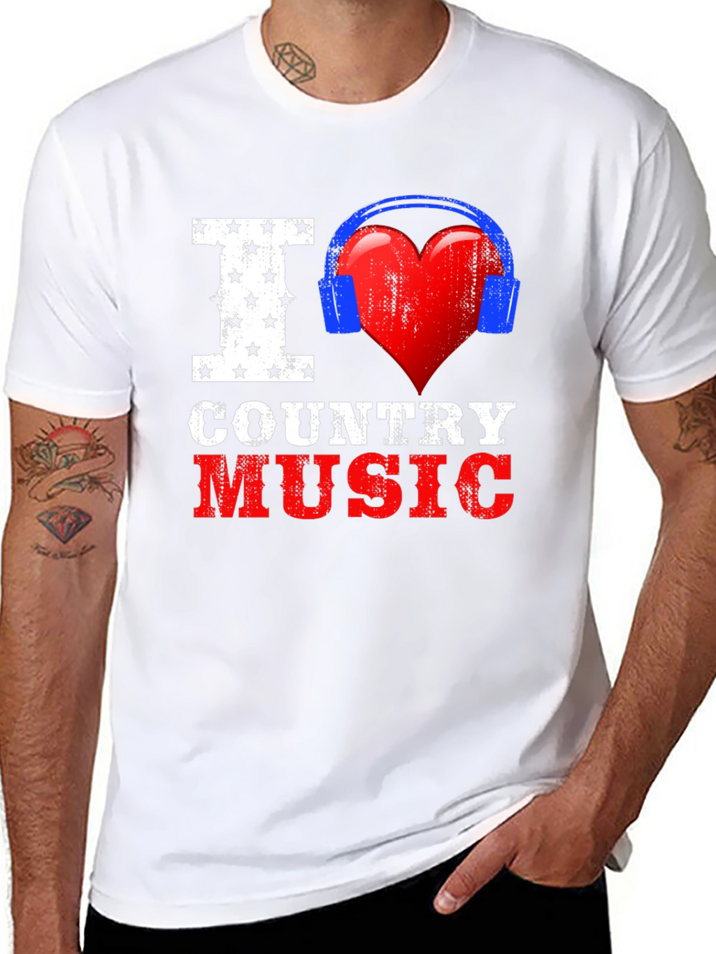 I Love Country Music T-Shirt