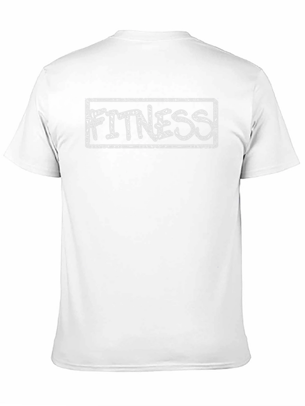 Fitness Graphic Black T-Shirt