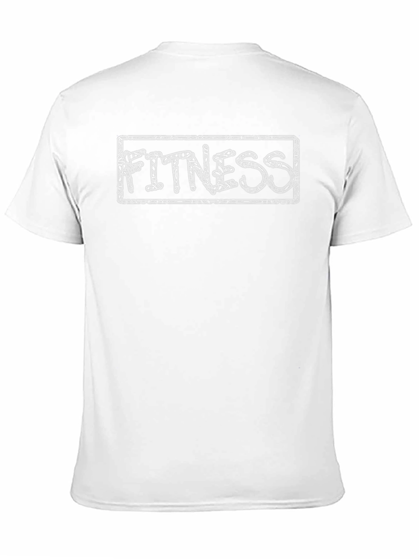 Fitness Graphic Black T-Shirt