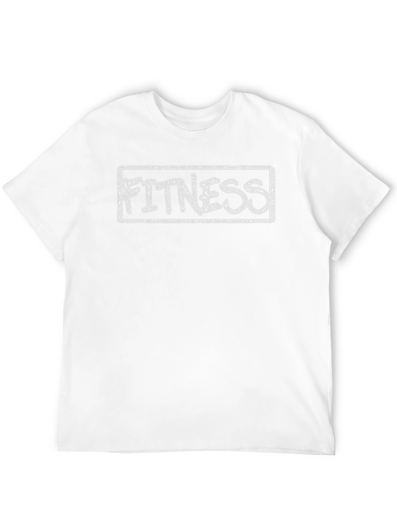 Fitness Graphic Black T-Shirt