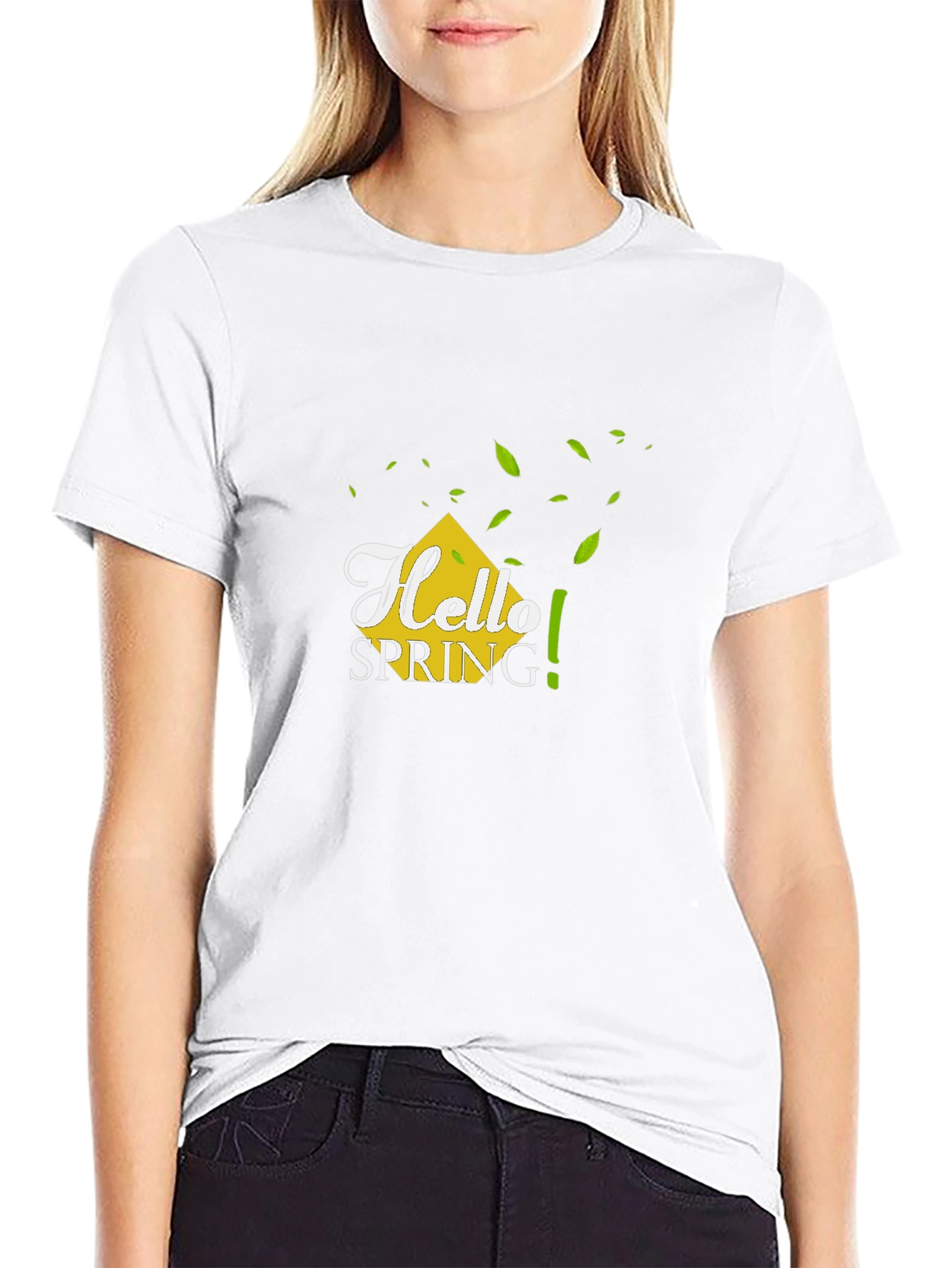 Hello Spring T-Shirt - Stylish Graphic Tee for Men